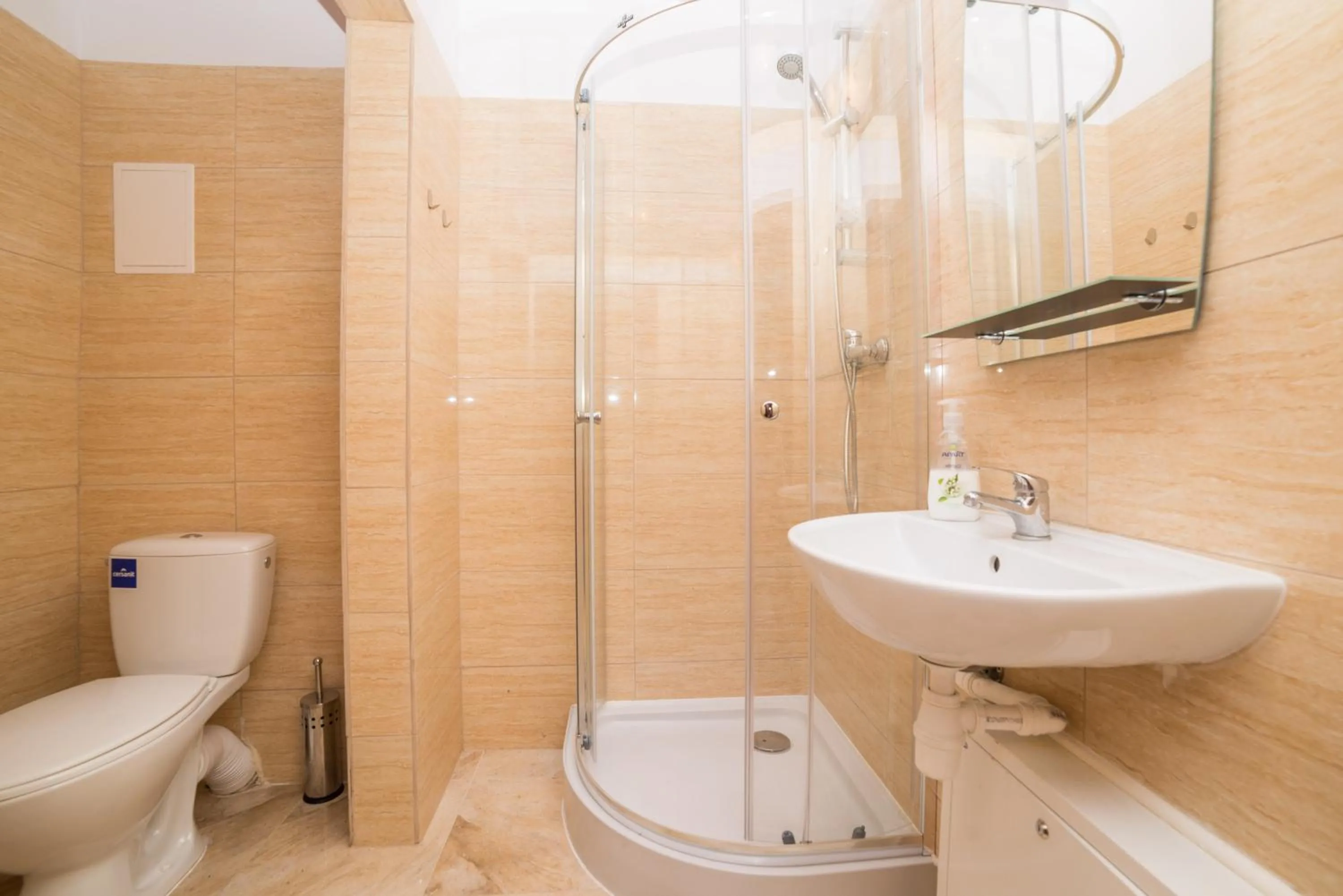 Shower in Mala Italia Apartments
