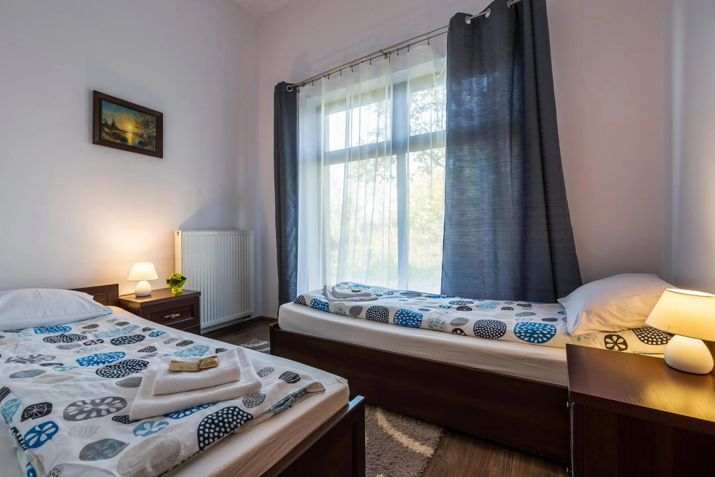 Bed in Mala Italia Apartments