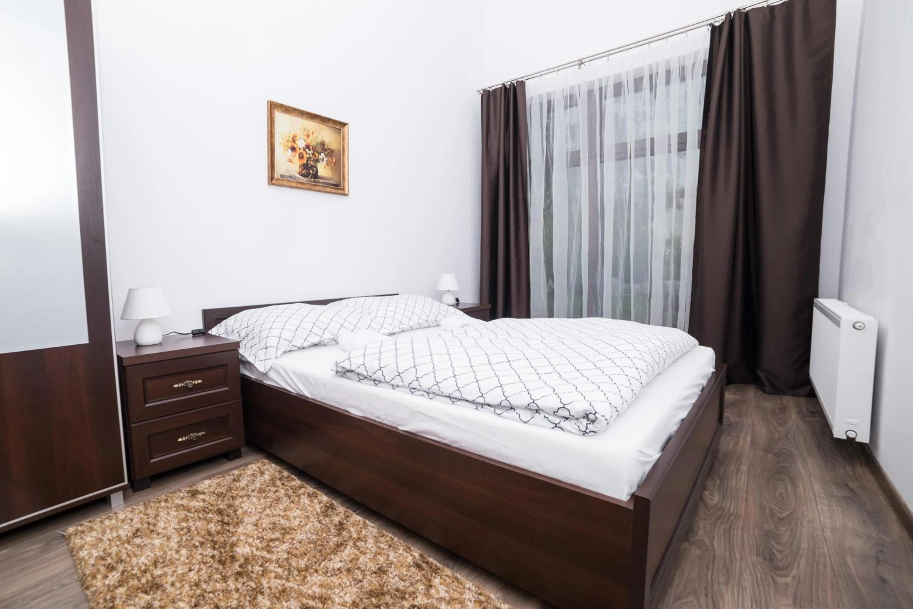 Bed in Mala Italia Apartments