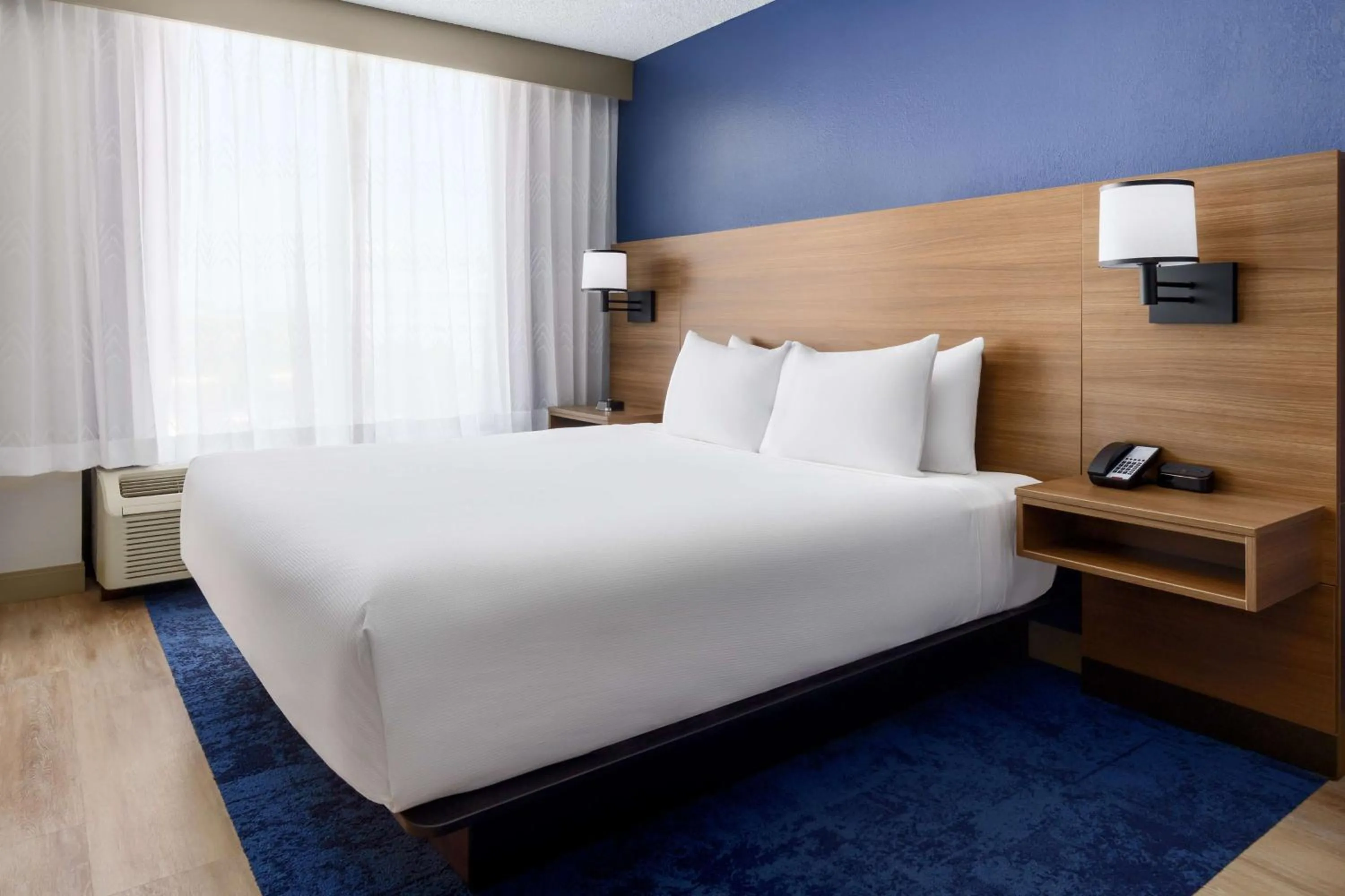 Bedroom, Bed in Hyatt Place across from Universal Orlando Resort