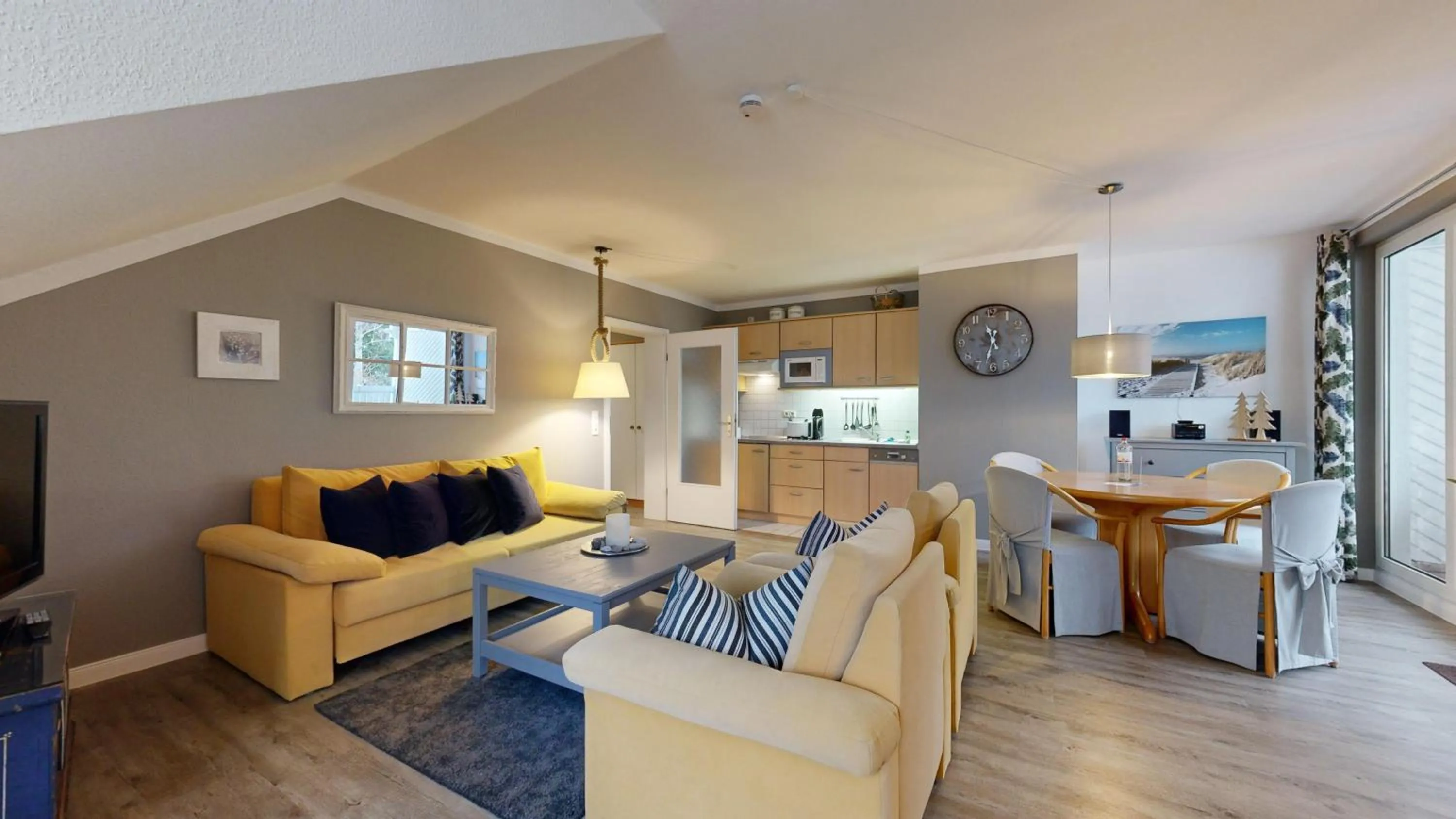 Living room in Appartementhaus Binzer Sterne