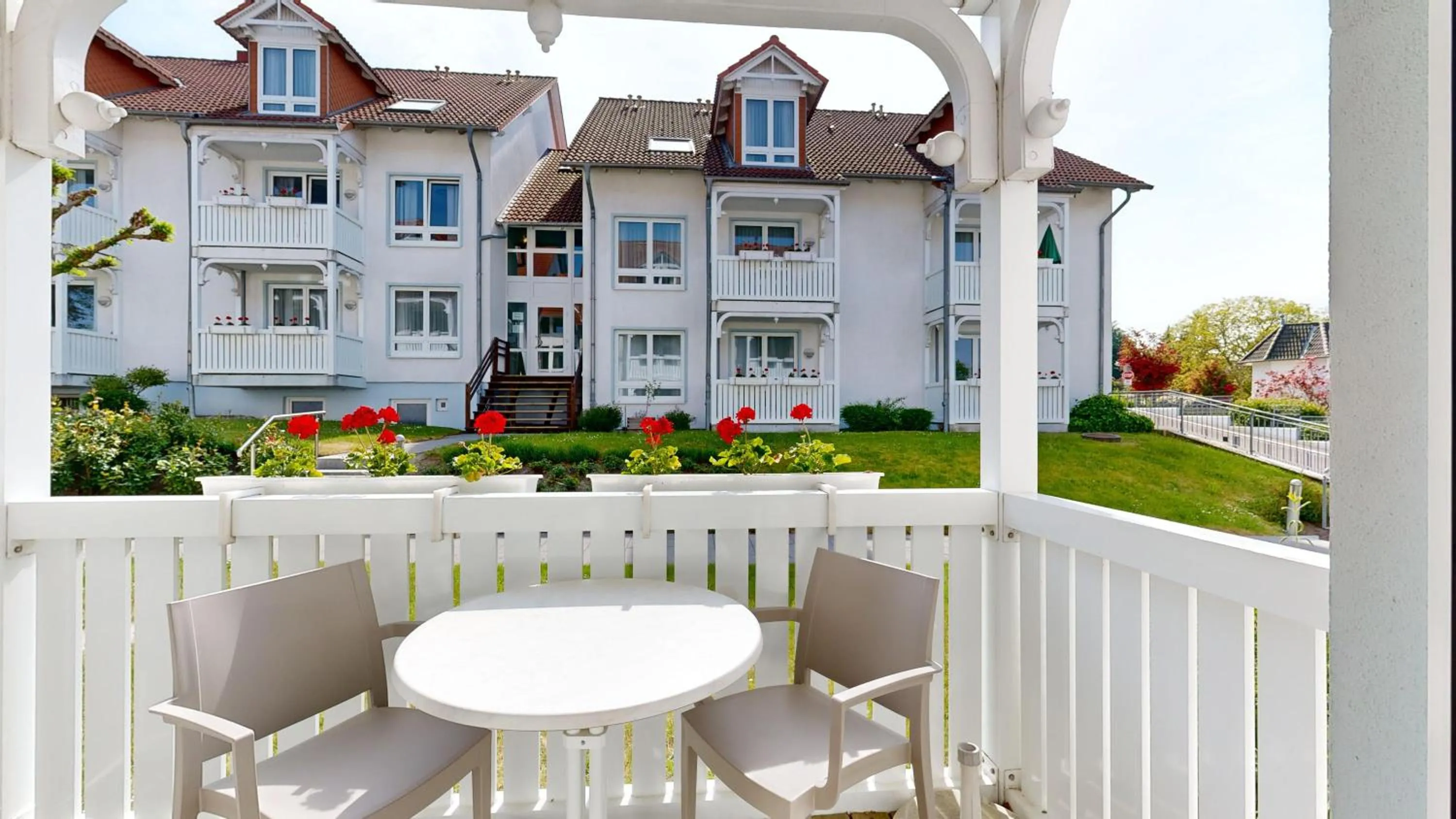 Property building in Appartementhaus Binzer Sterne