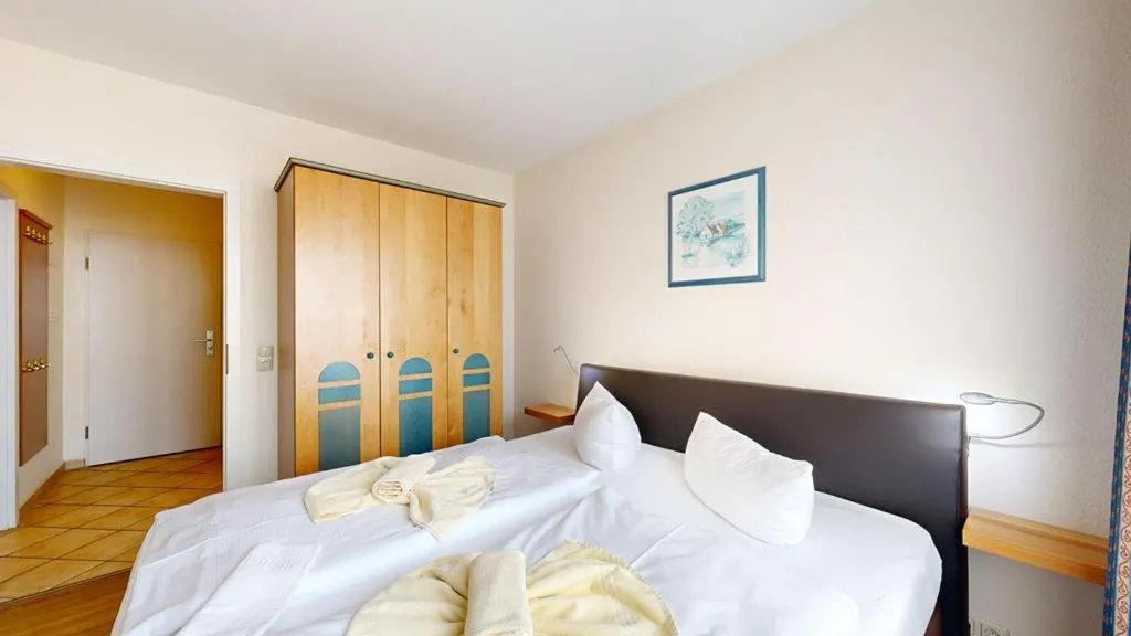 Bedroom, Bed in Appartementhaus Binzer Sterne