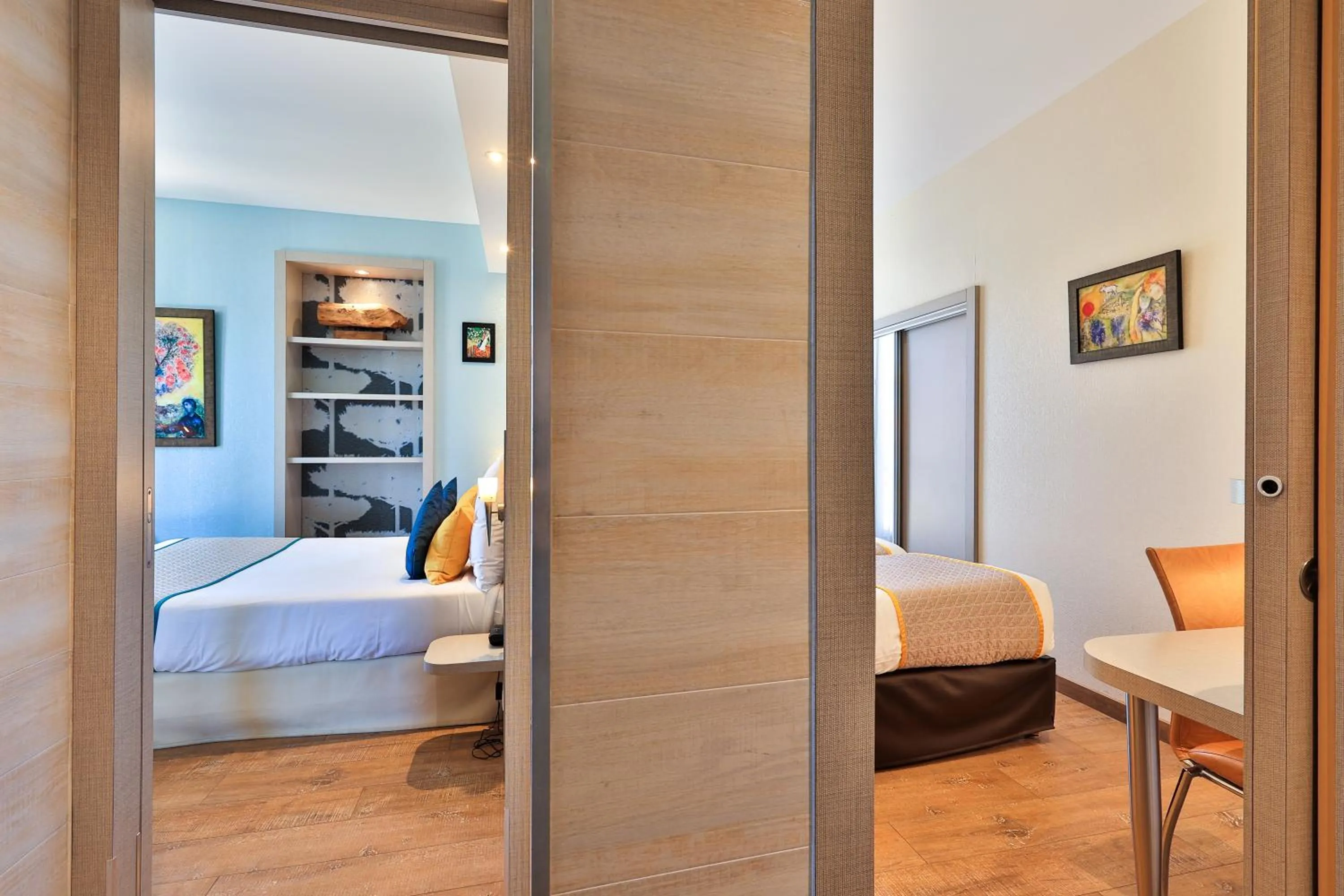 Photo of the whole room, Bed in Hôtel Provençal