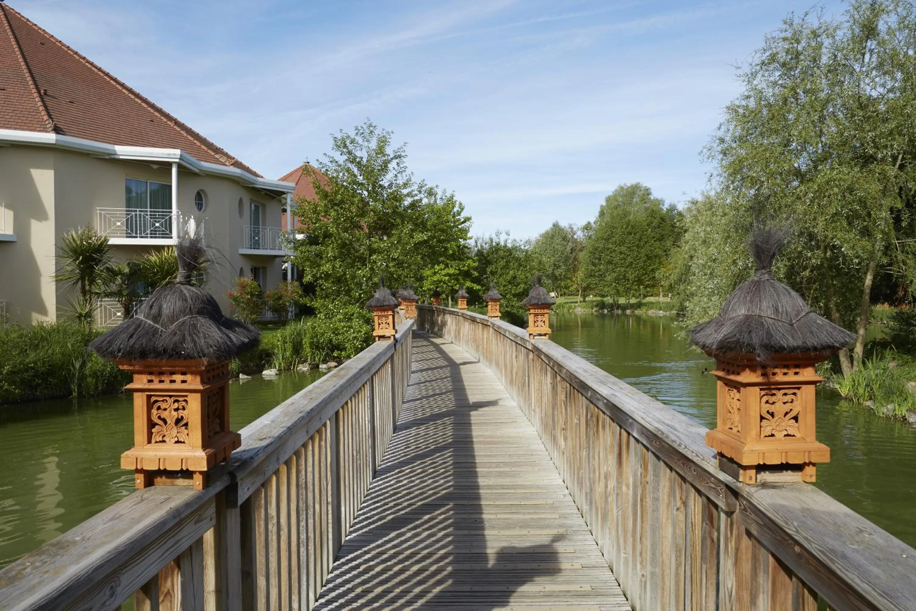 Natural landscape in Les Jardins de Beauval
