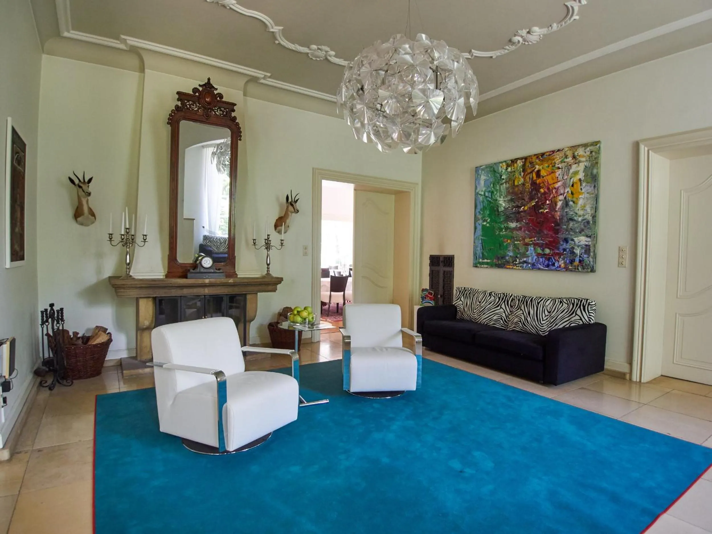 Lobby or reception in Villa Silva