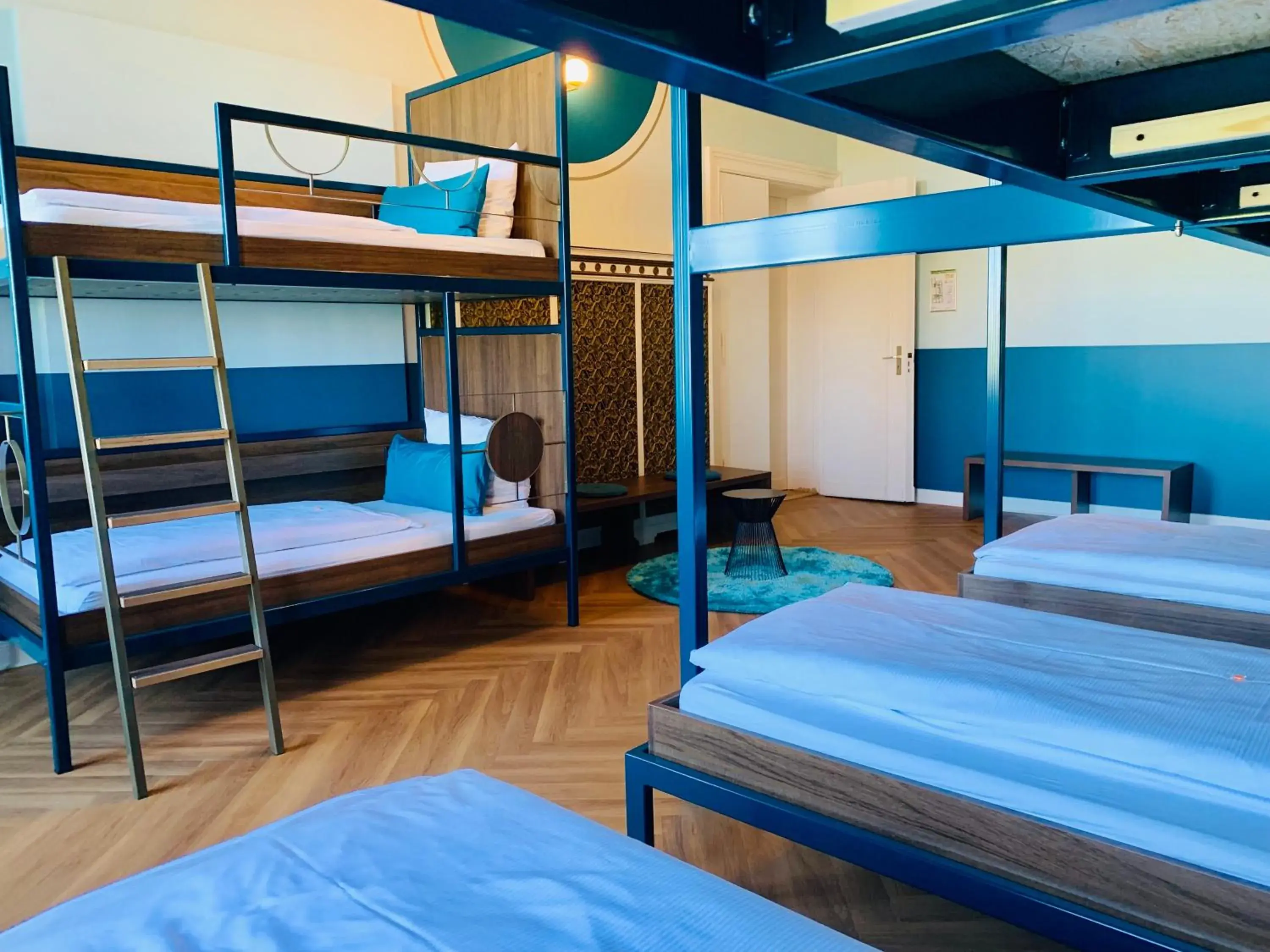 Patio, Bed in Grand Hostel Berlin Classic Patio, Bed in Grand Hostel Berlin Classic