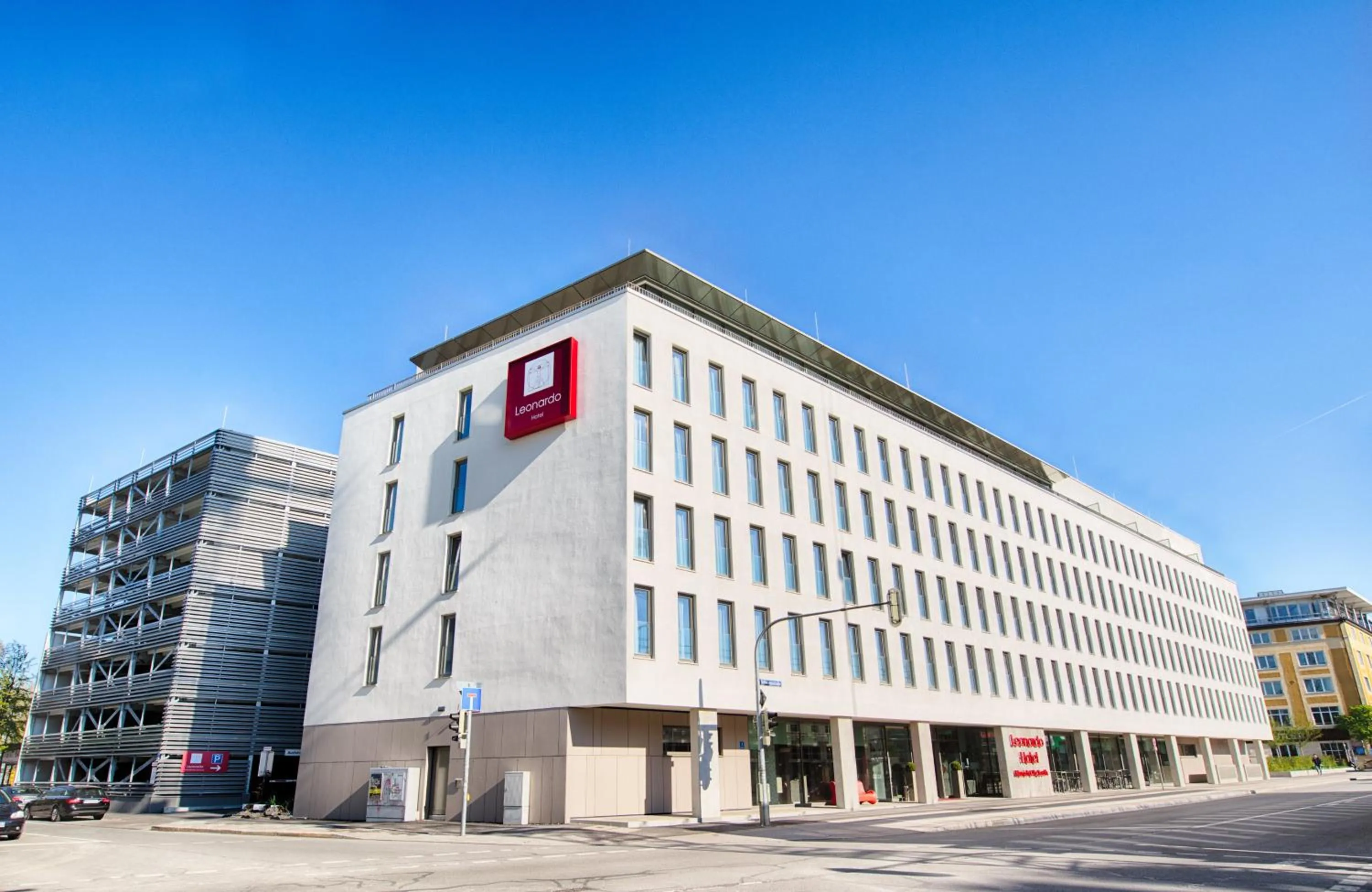 Property building in Leonardo Hotel Munich City South