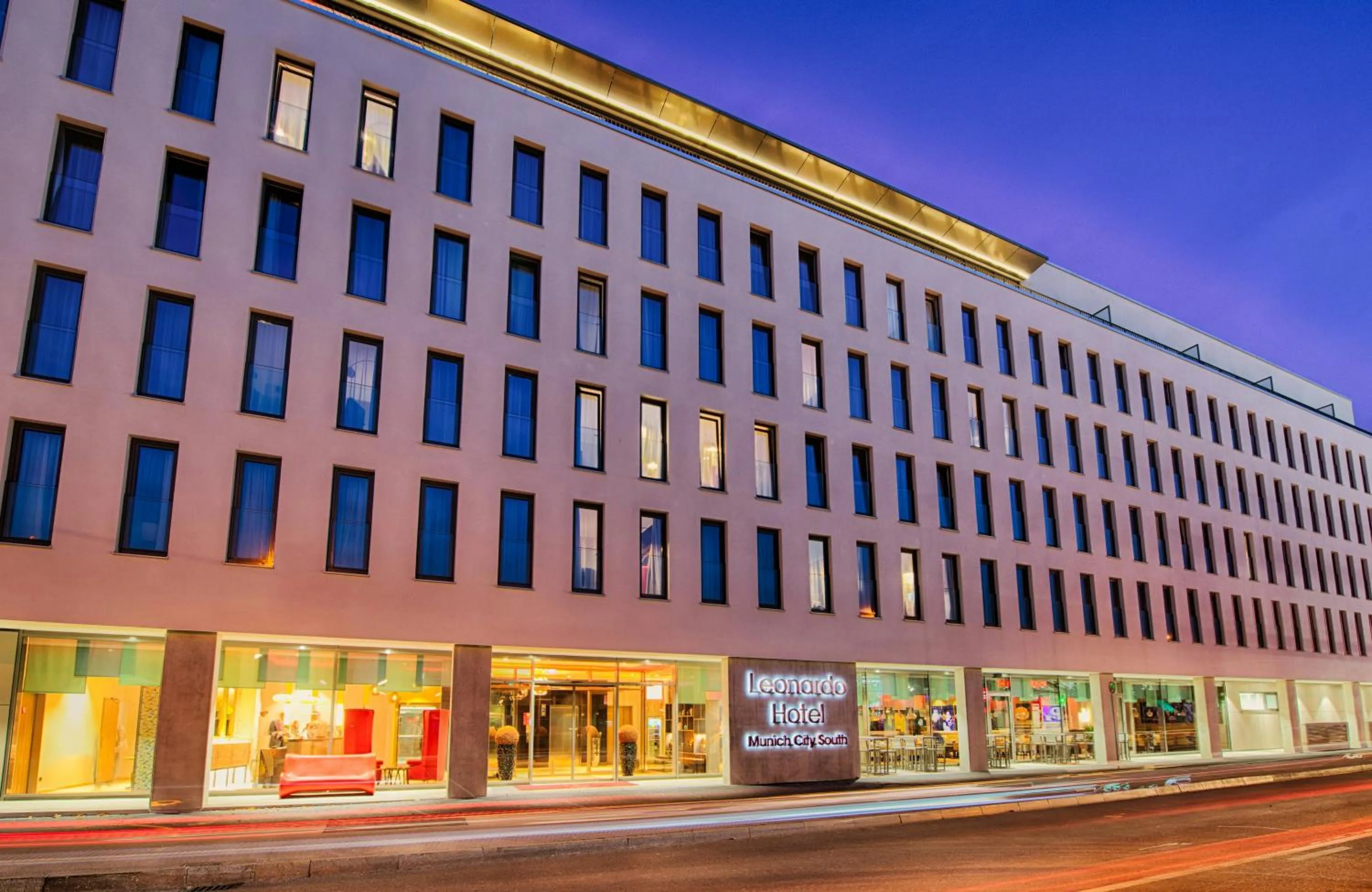 Property building in Leonardo Hotel Munich City South