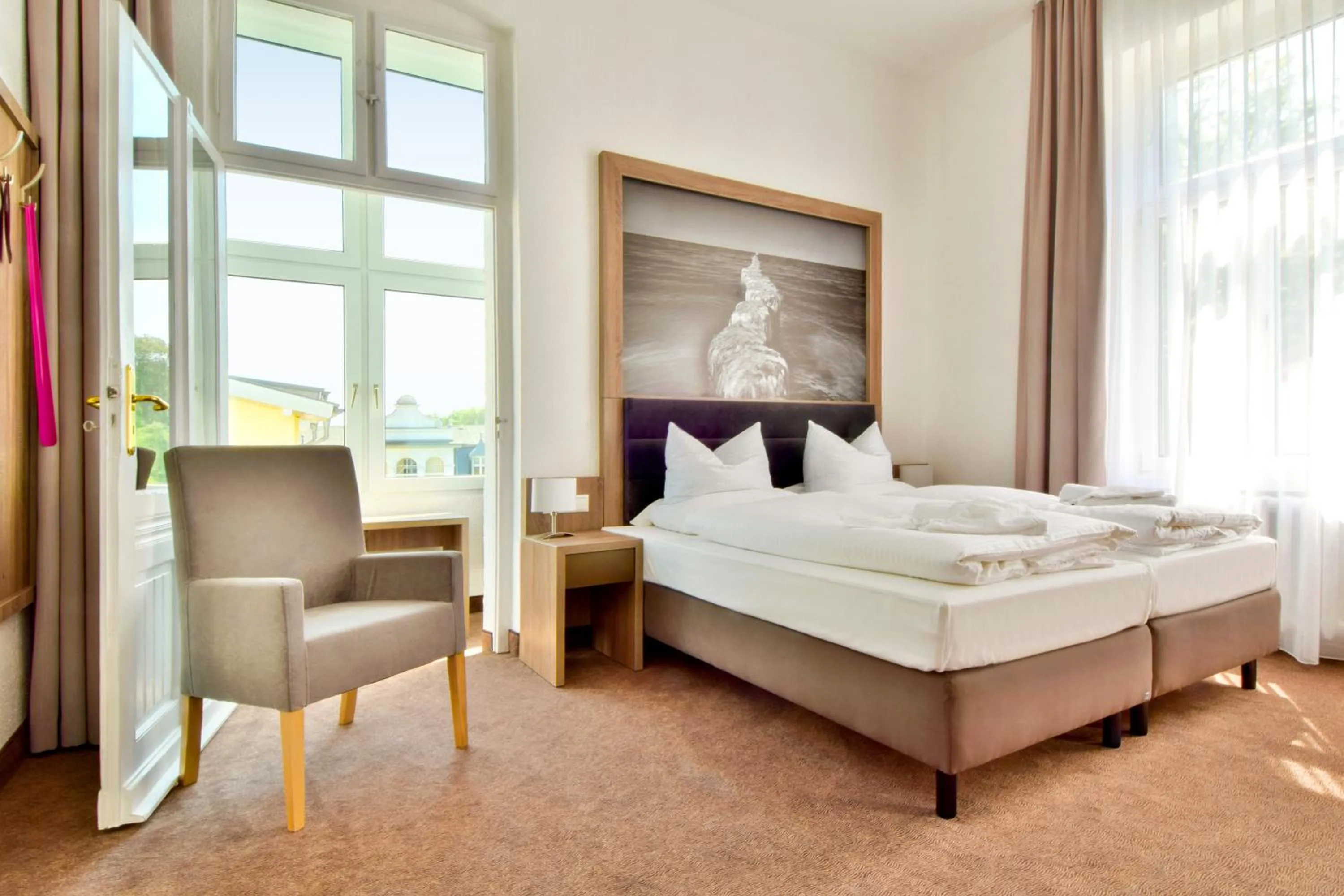 Photo of the whole room, Bed in Villa Auszeit Hotel Garni