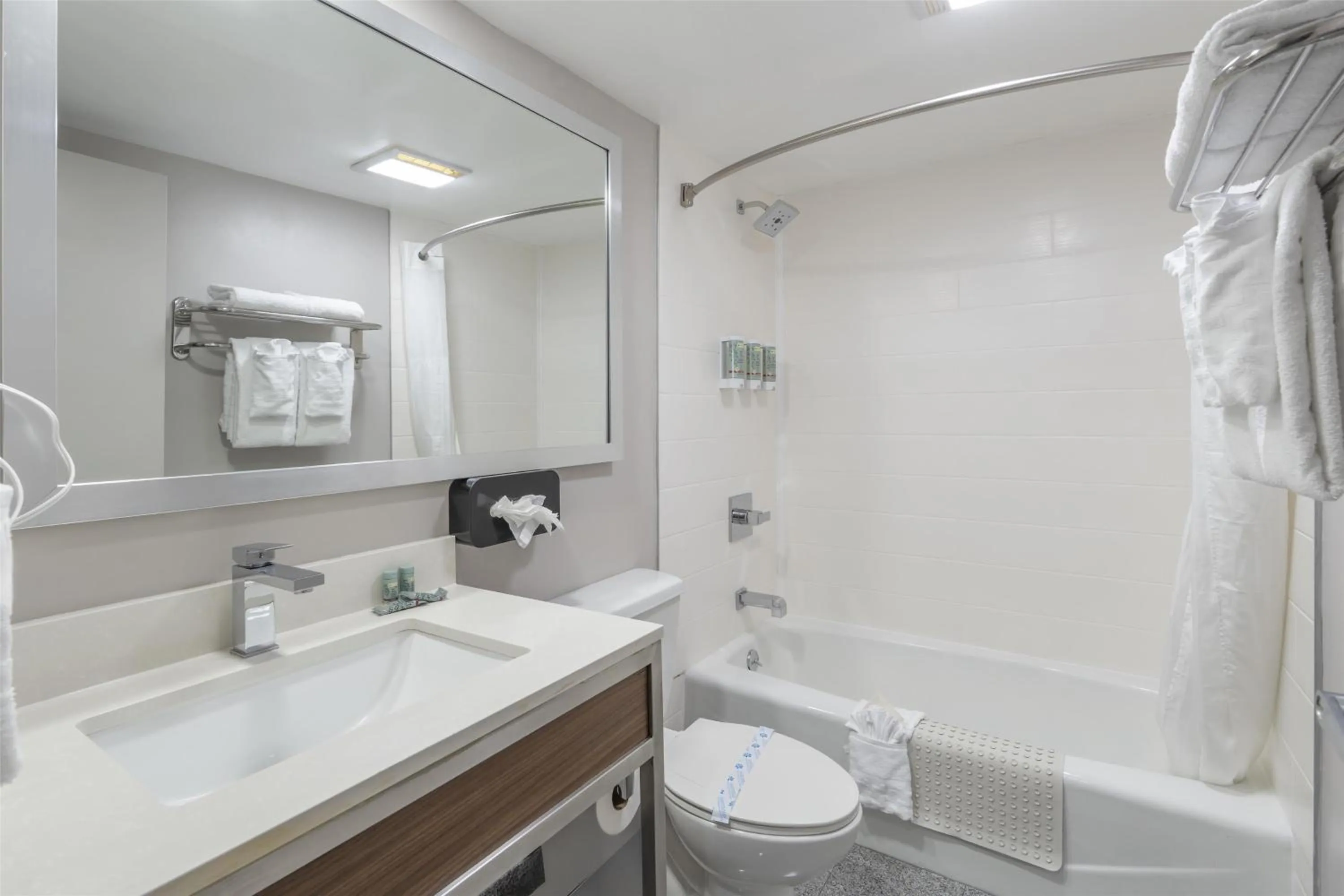 Bathroom in Best Western Airport Plaza Inn Hotel - Los Angeles LAX