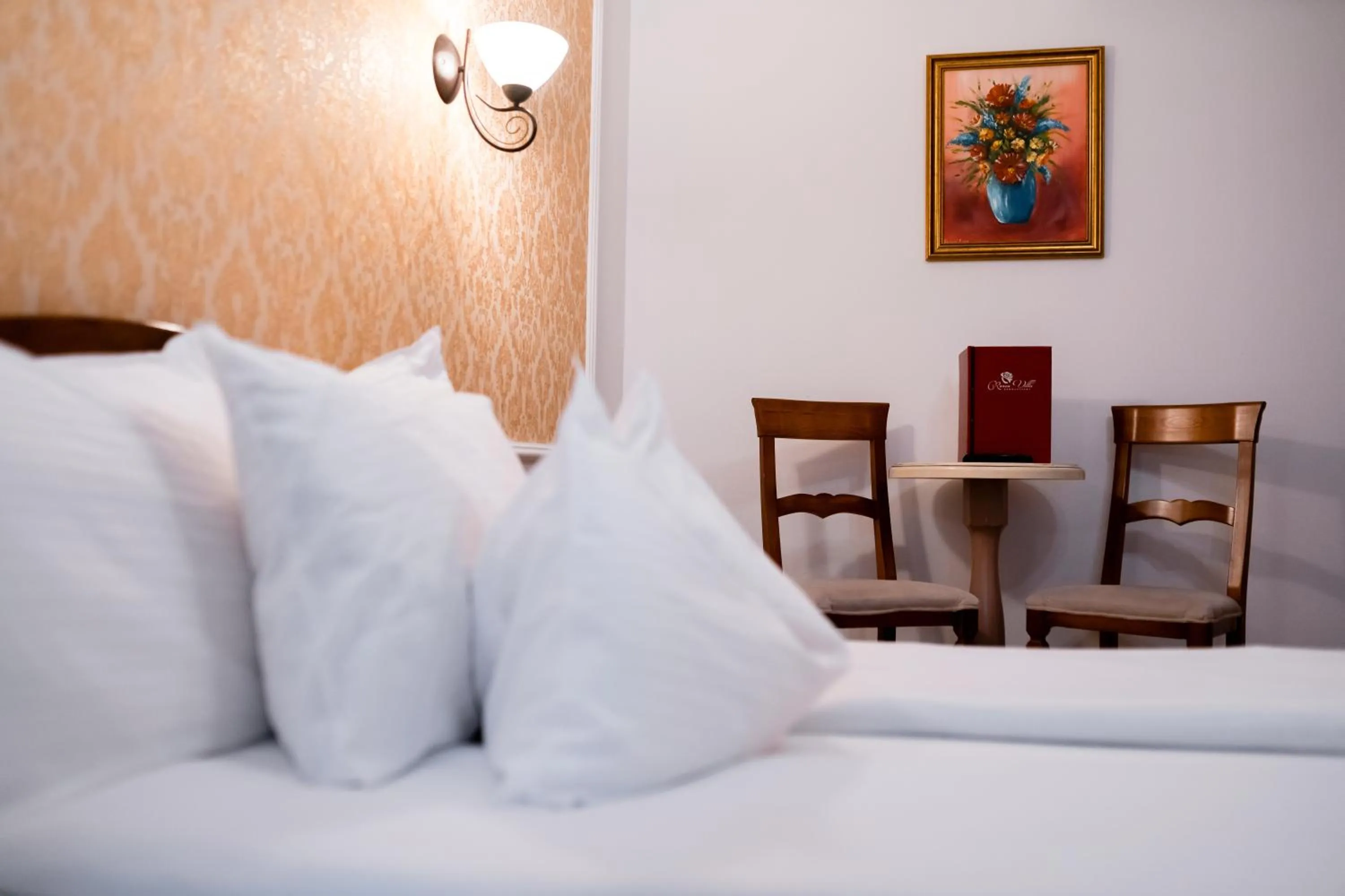 Bed in Rosen Villa Sibiu