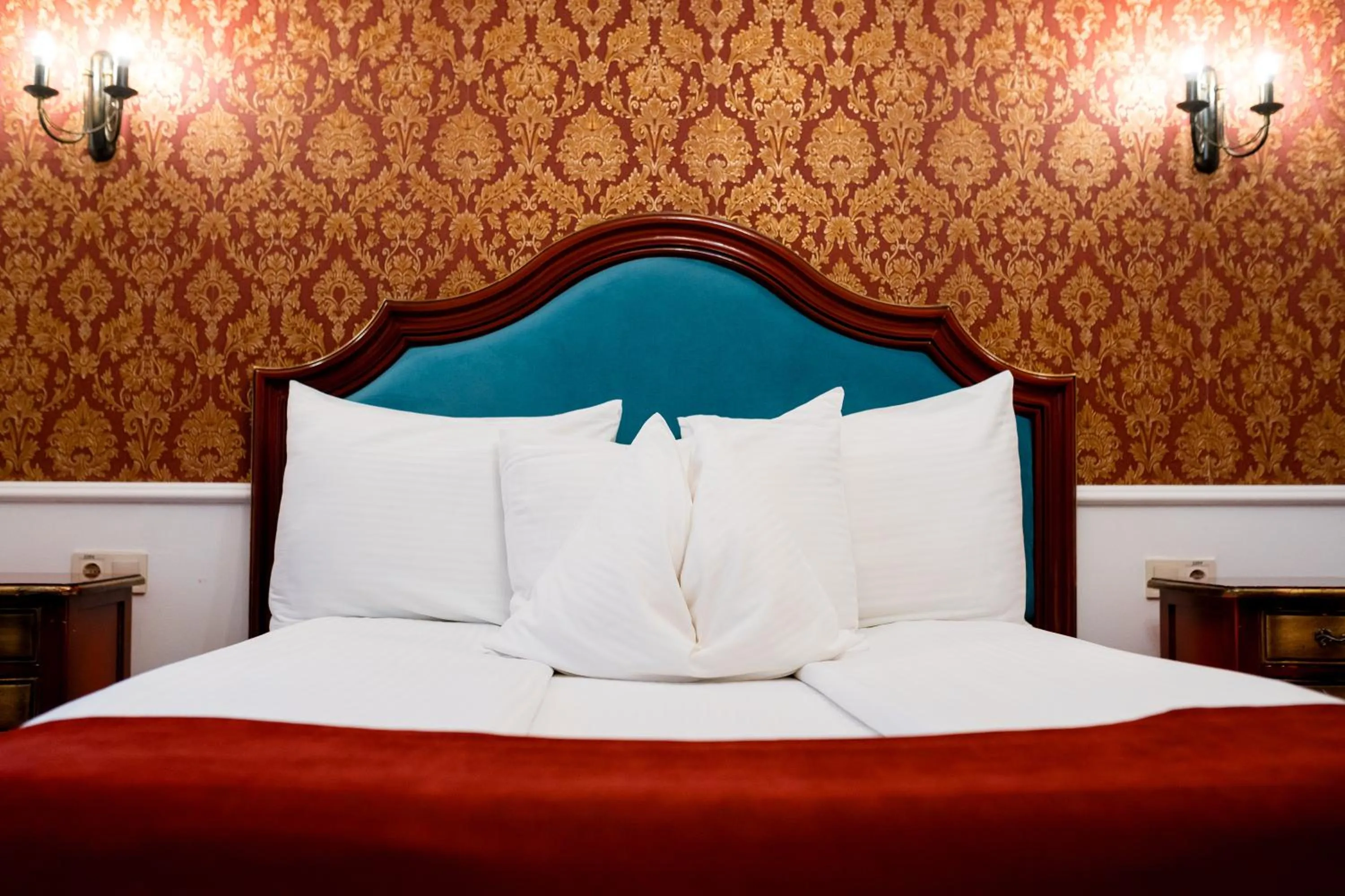 Bed in Rosen Villa Sibiu