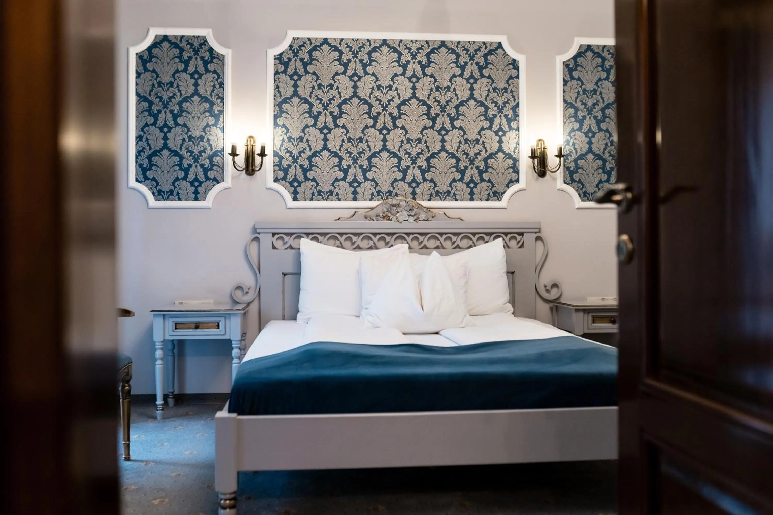 Bed in Rosen Villa Sibiu