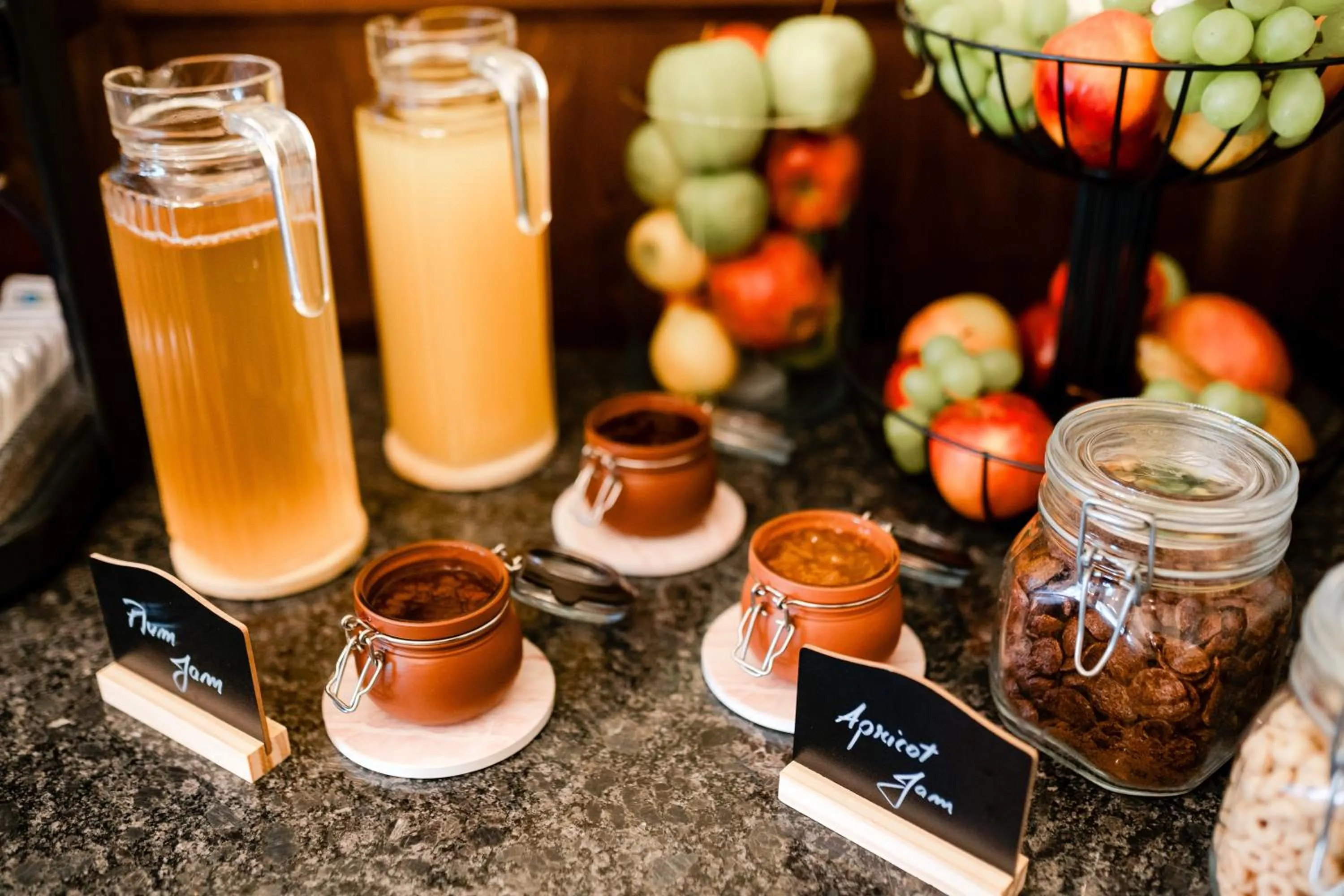 Food and drinks in Rosen Villa Sibiu