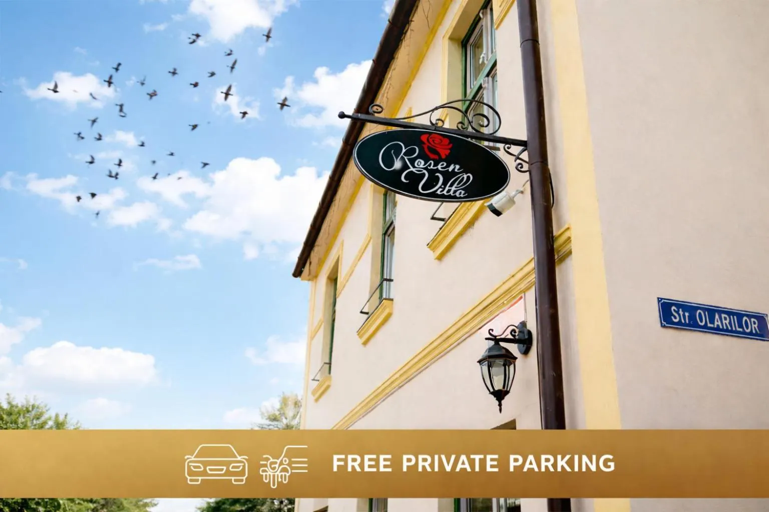 Property building in Rosen Villa Sibiu