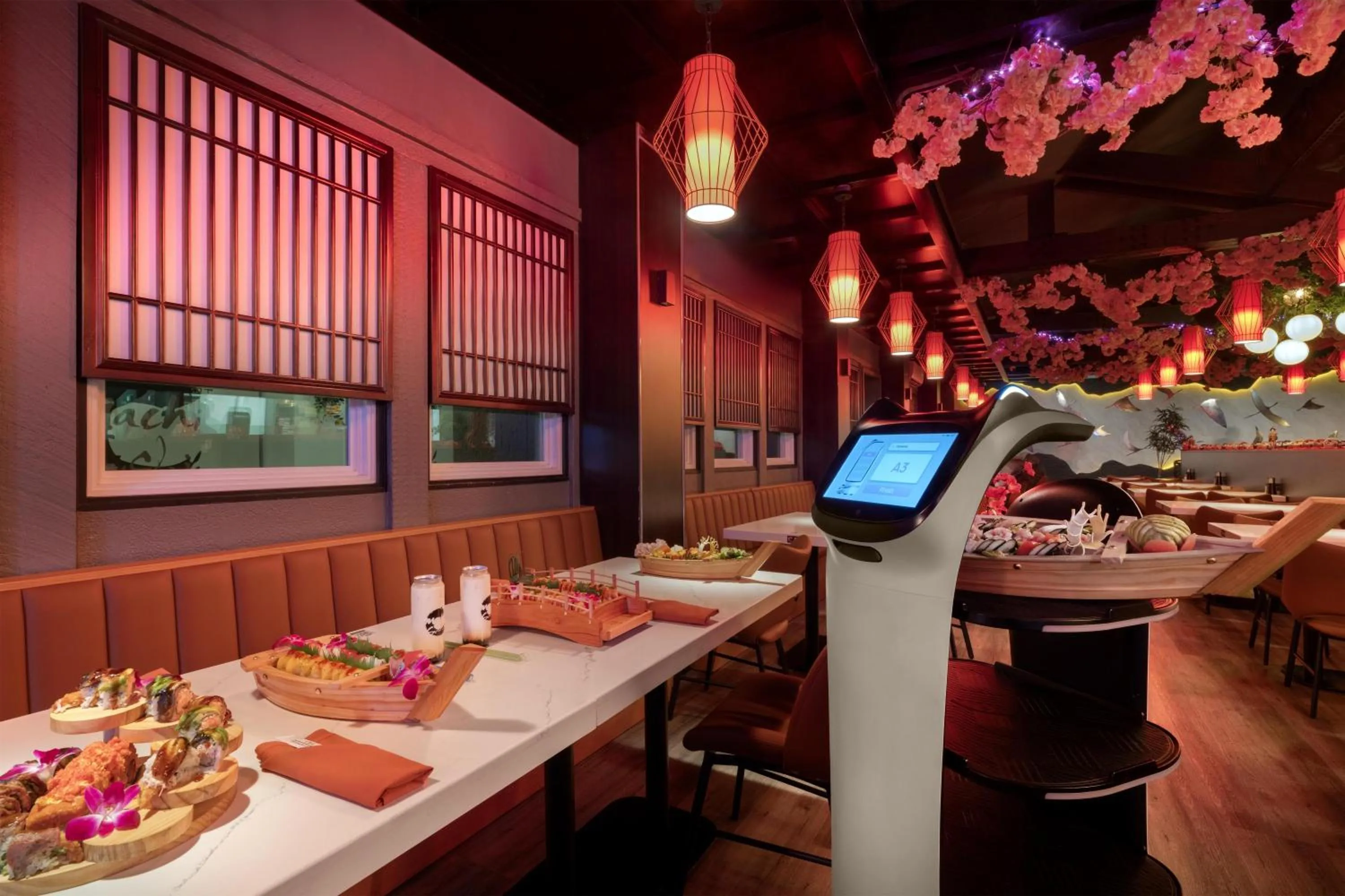 Restaurant/places to eat in Aiden Austin City Hotel