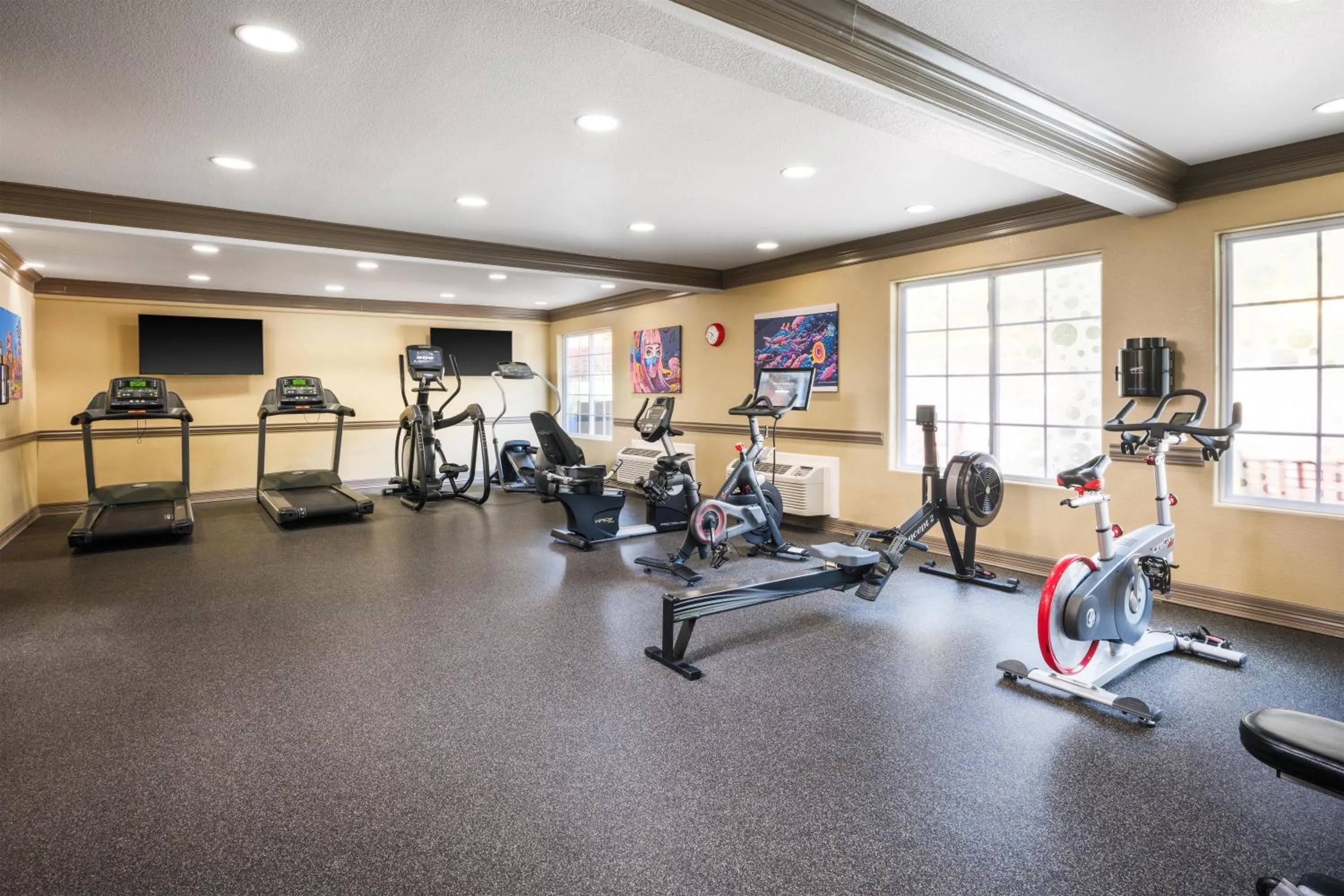 Fitness centre/facilities in Aiden Austin City Hotel