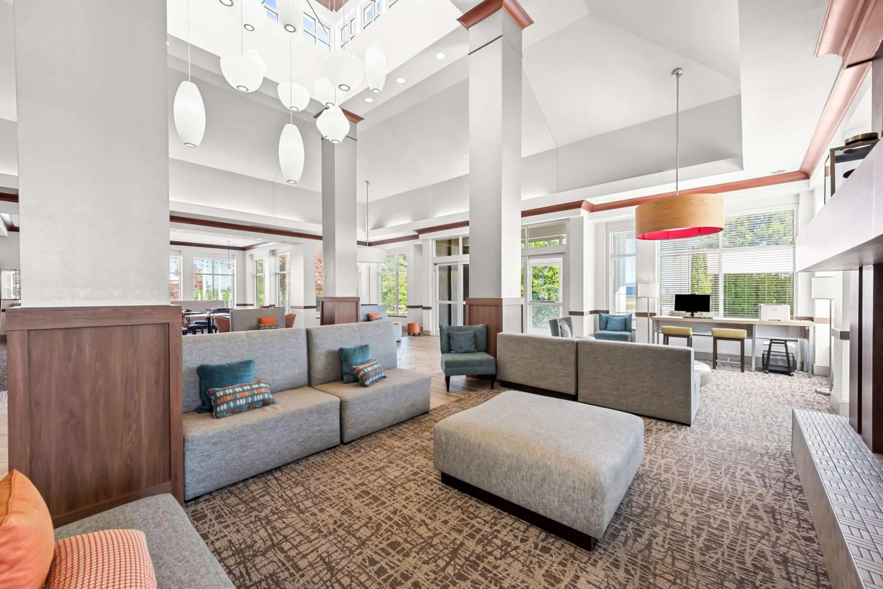 Lobby or reception in Hilton Garden Inn Seattle North/Everett