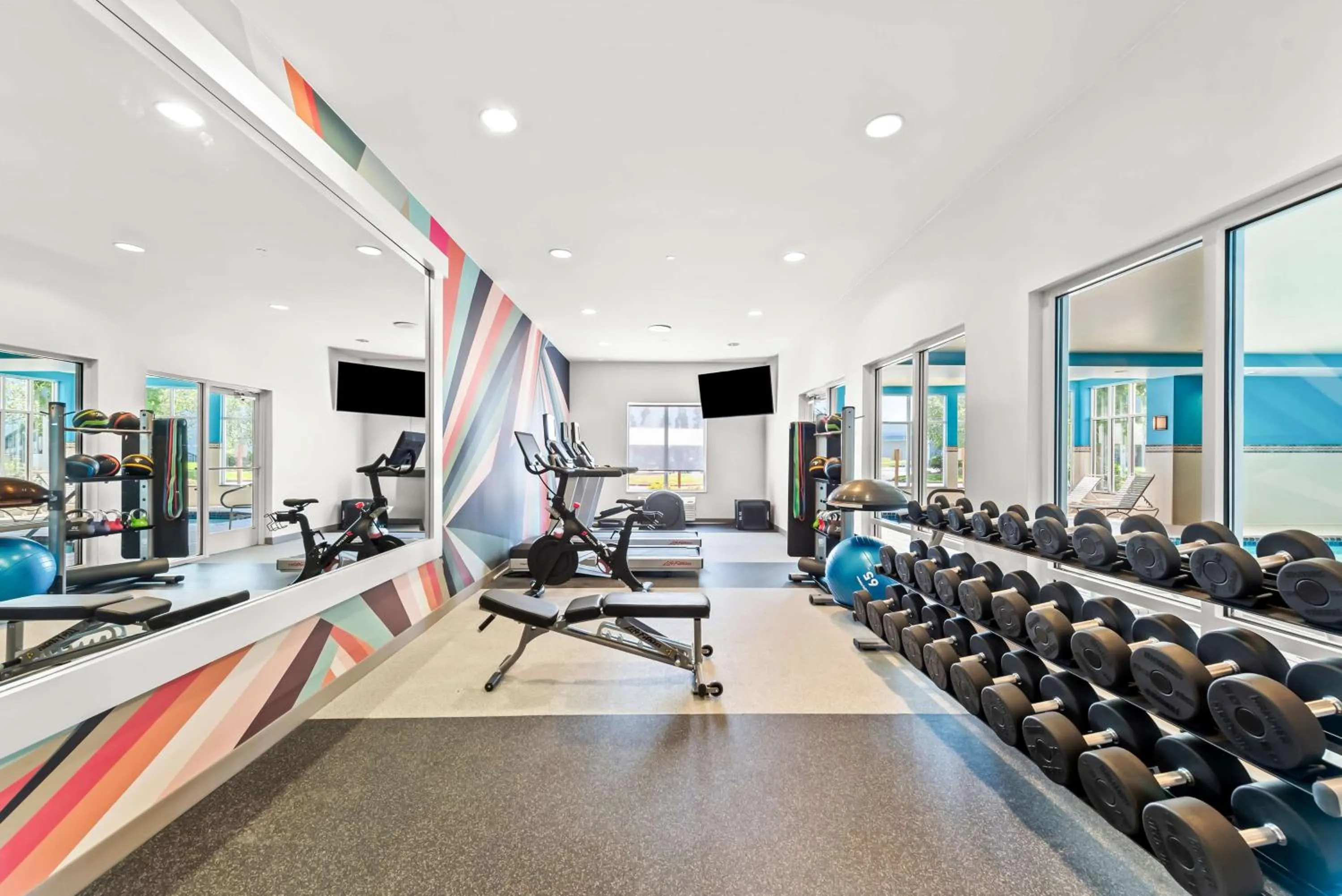 Fitness centre/facilities in Hilton Garden Inn Seattle North/Everett
