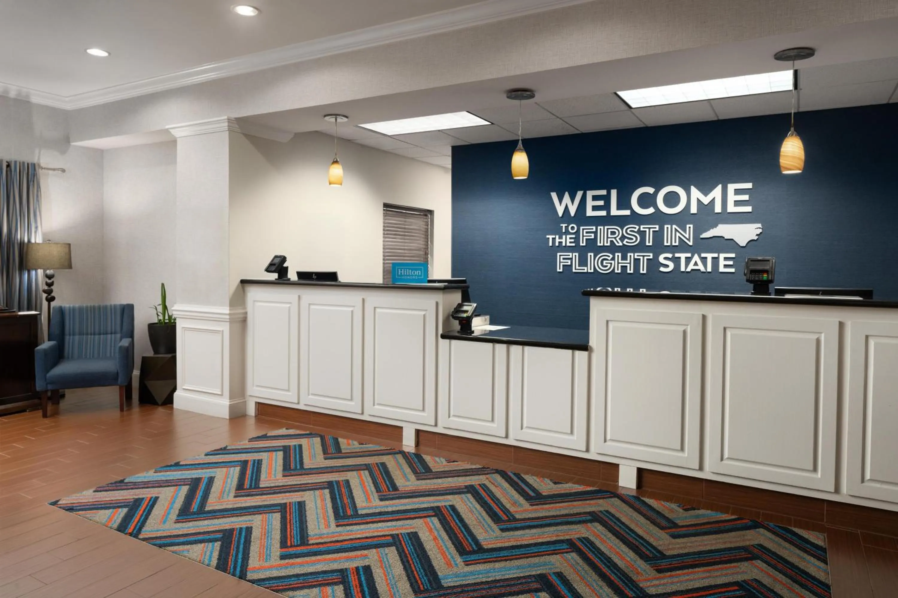 Lobby or reception in Hampton Inn & Suites Concord-Charlotte