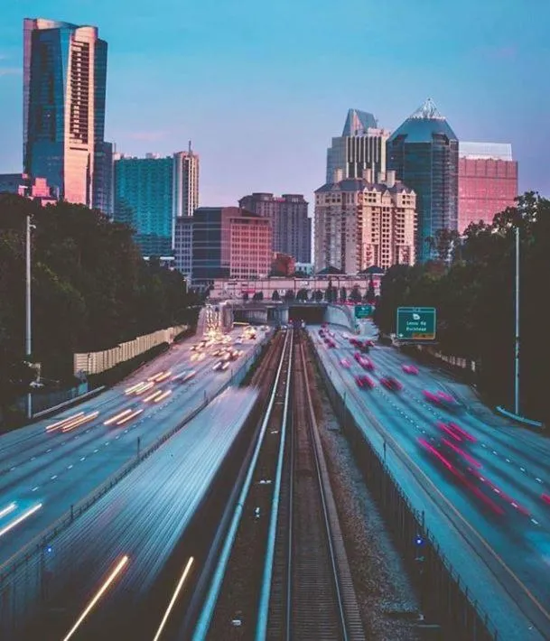 City view in Hyatt Place Atlanta Buckhead