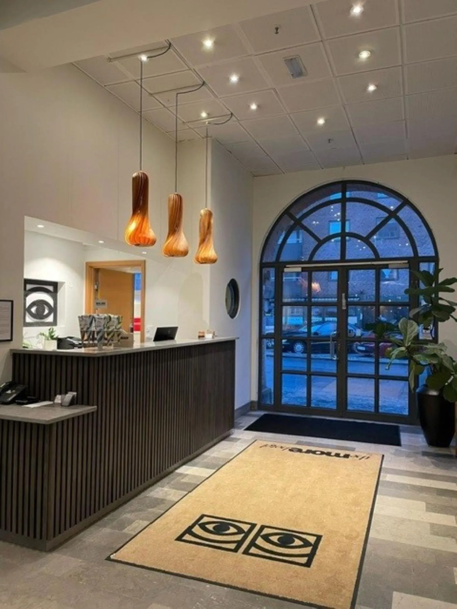 Lobby or reception in The More Hotel Mazetti