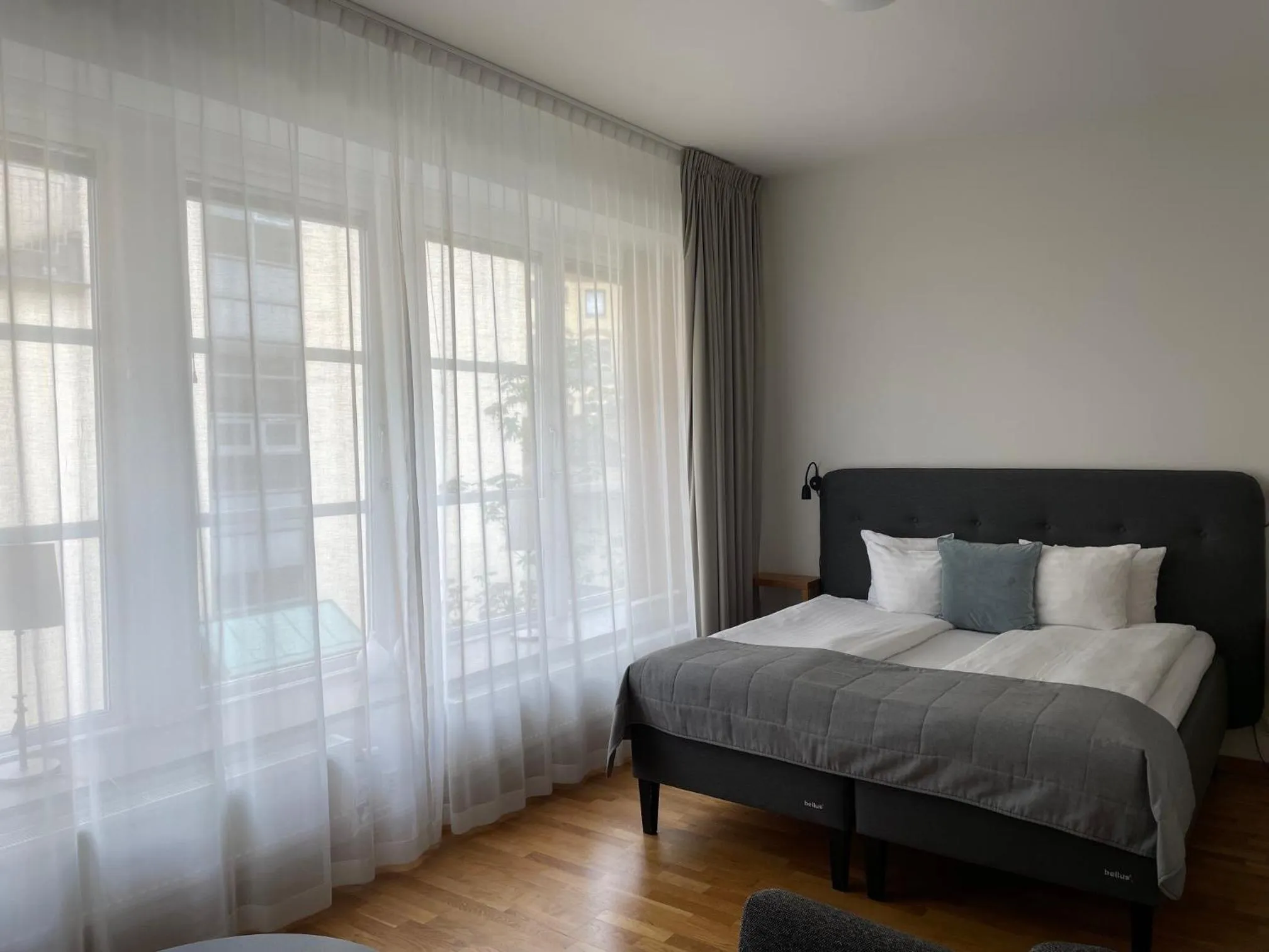 Bed in The More Hotel Mazetti