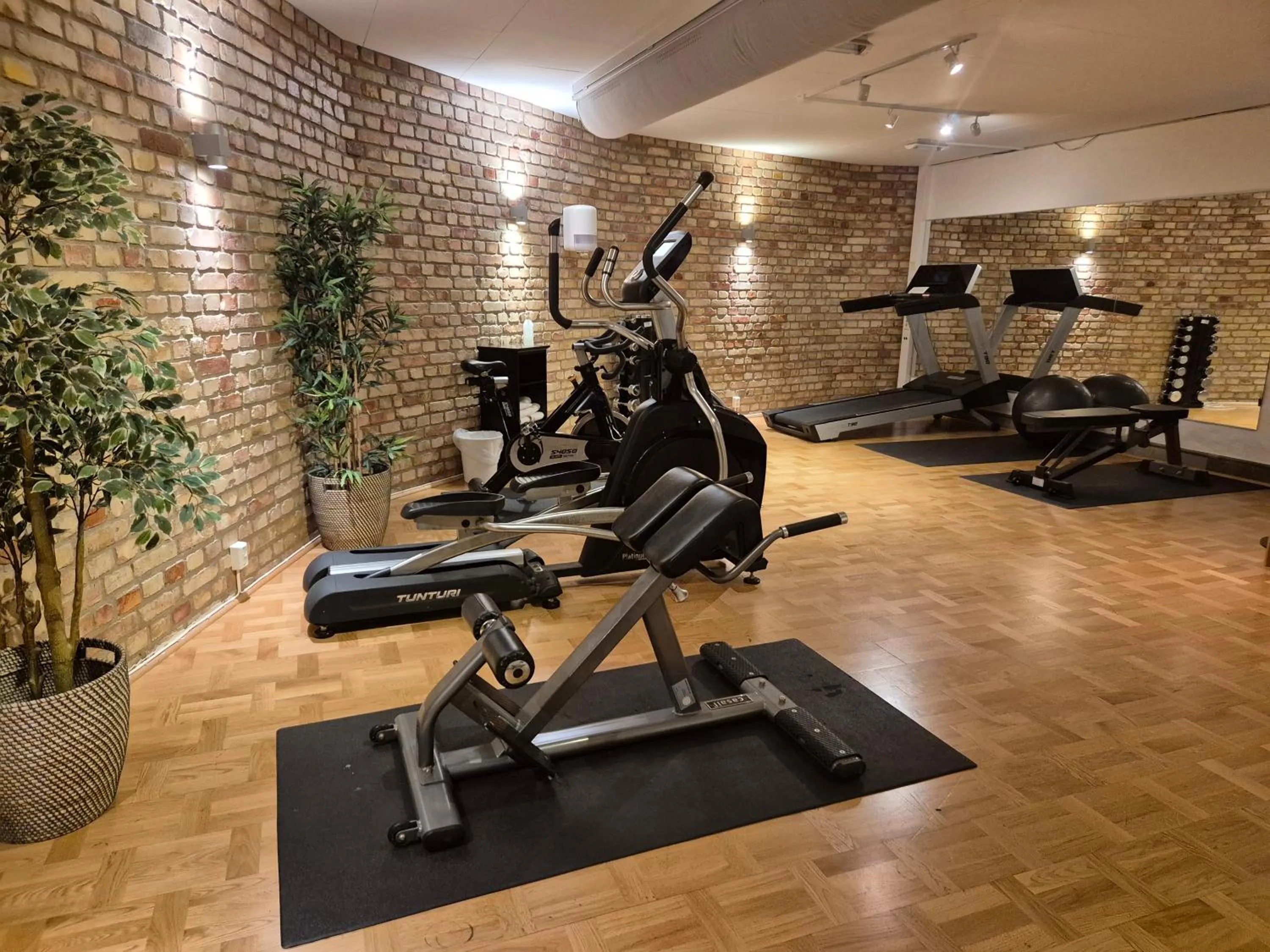 Fitness centre/facilities in The More Hotel Mazetti