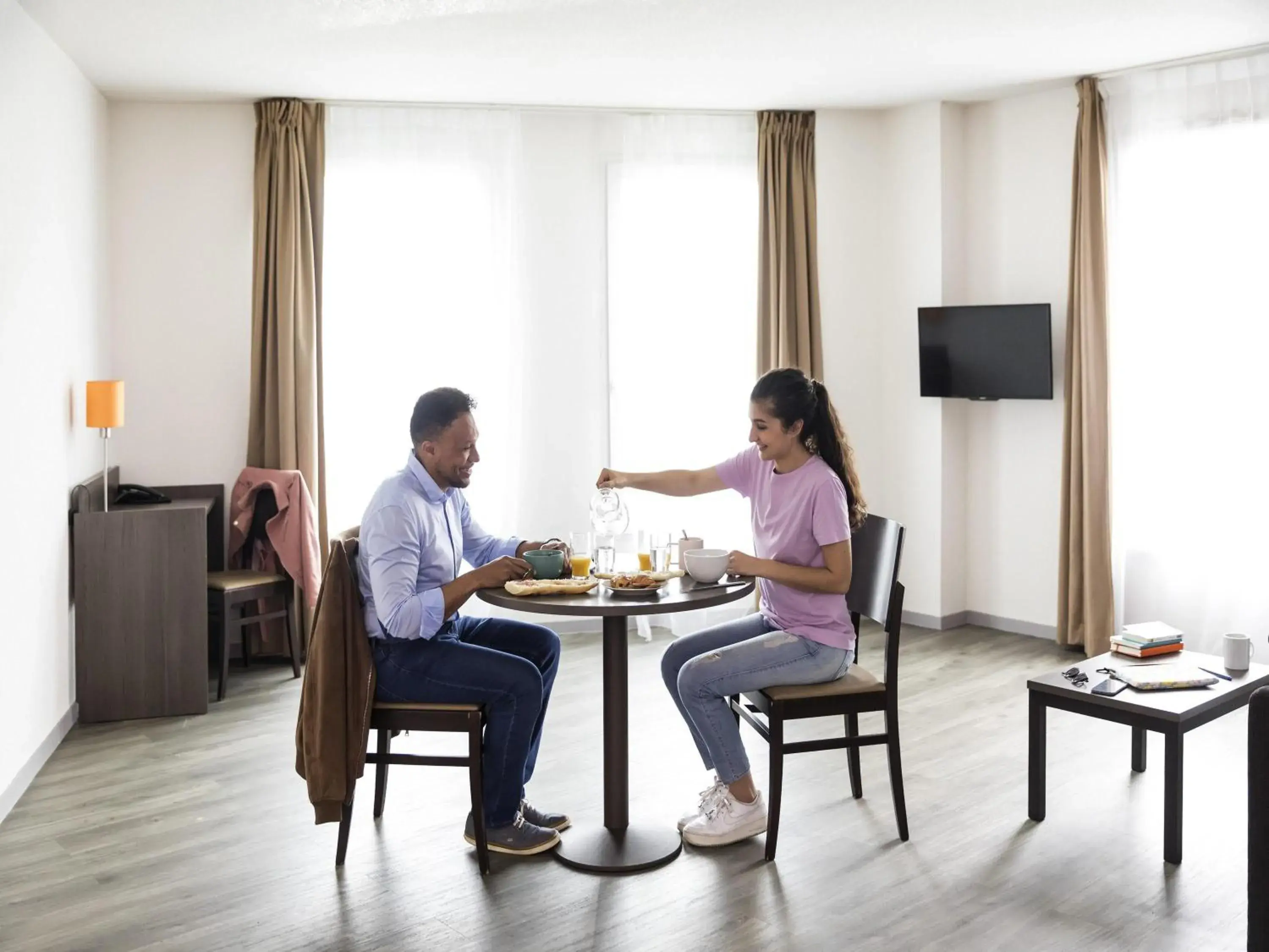 Breakfast in Aparthotel Adagio Access Orléans Breakfast in Aparthotel Adagio Access Orléans