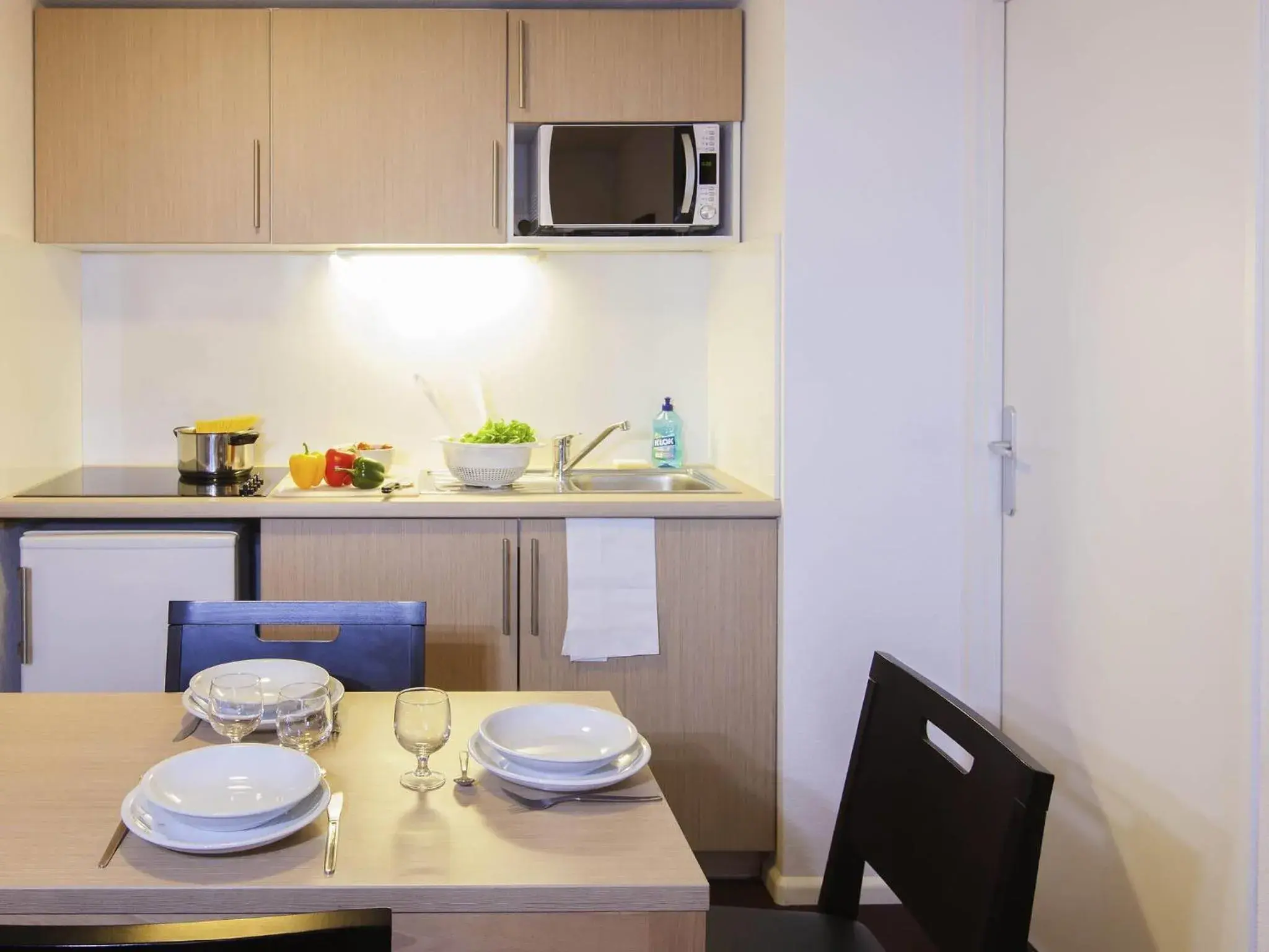 Bedroom in Aparthotel Adagio Access Saint Louis Bâle Bedroom in Aparthotel Adagio Access Saint Louis Bâle