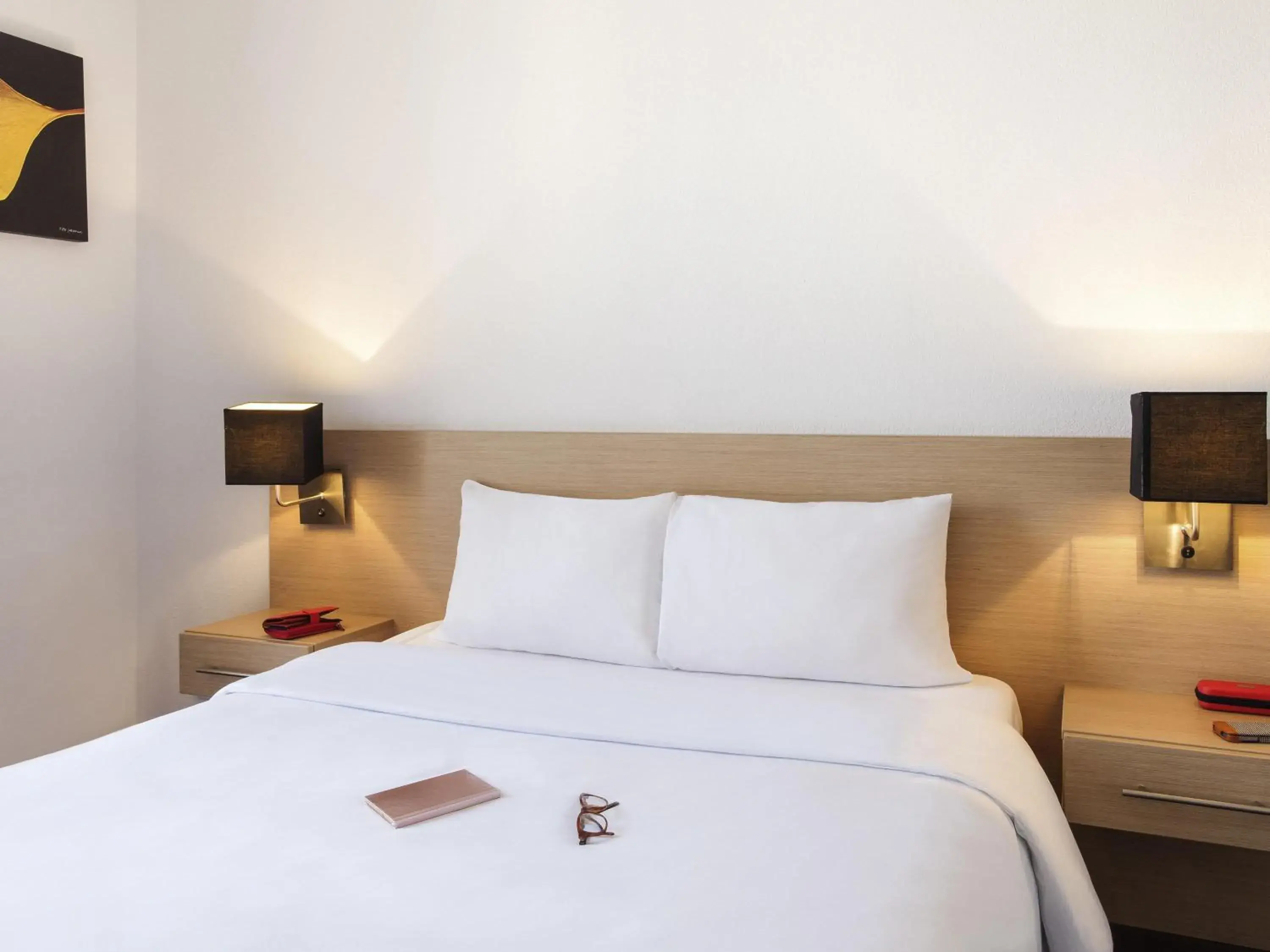 Bedroom, Bed in Aparthotel Adagio Access Saint Louis Bâle Bedroom, Bed in Aparthotel Adagio Access Saint Louis Bâle