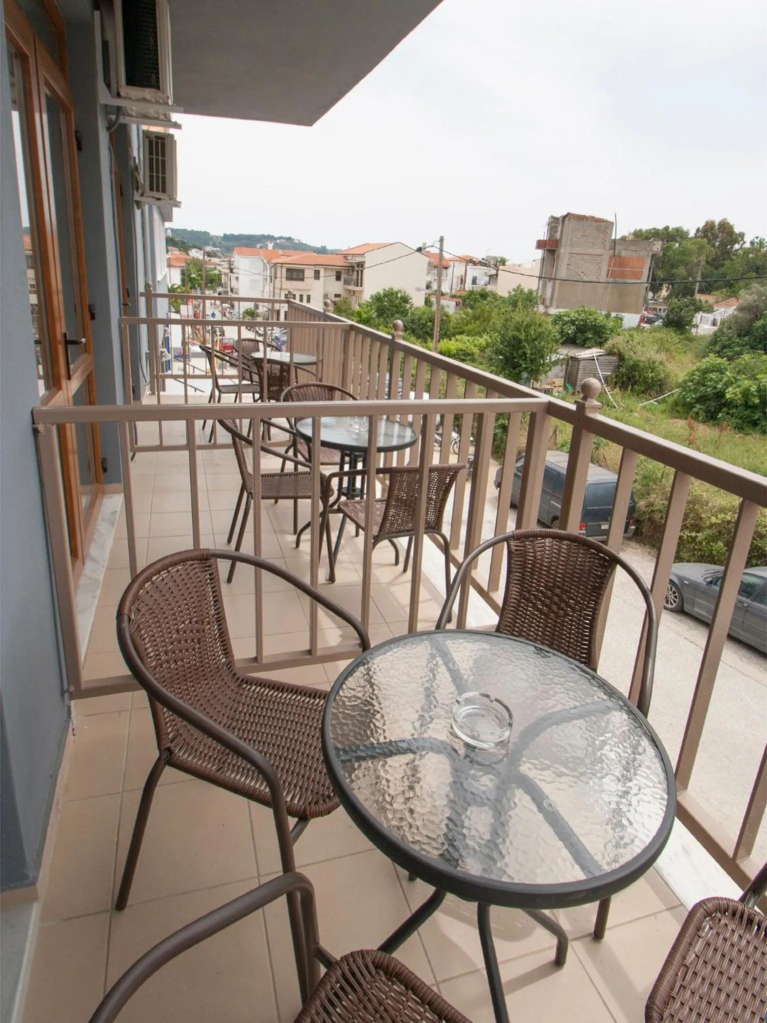 Bird's eye view in PINEAPPLE Skiathos