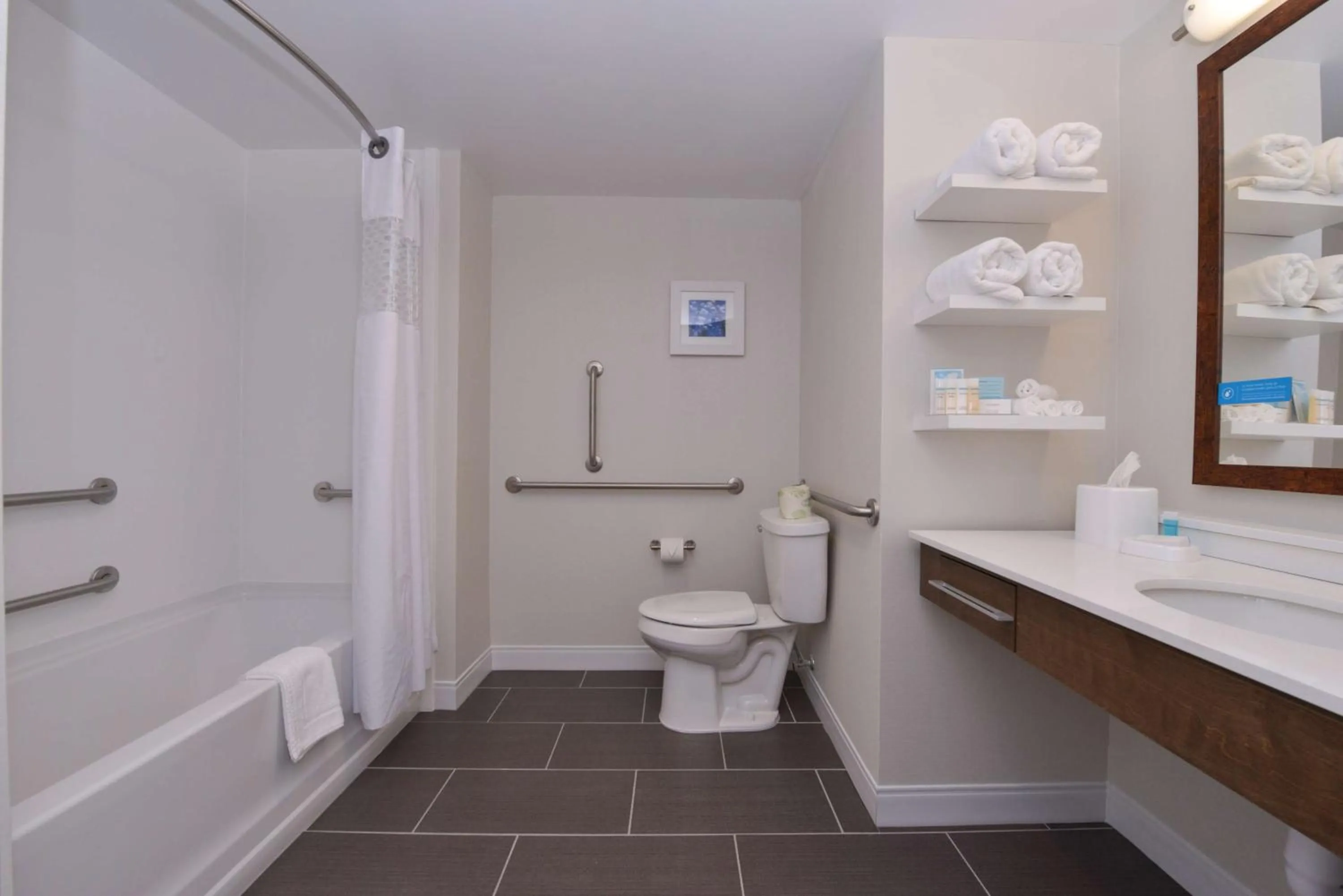 Bathroom in Hampton Inn & Suites Cincinnati-Mason, Ohio