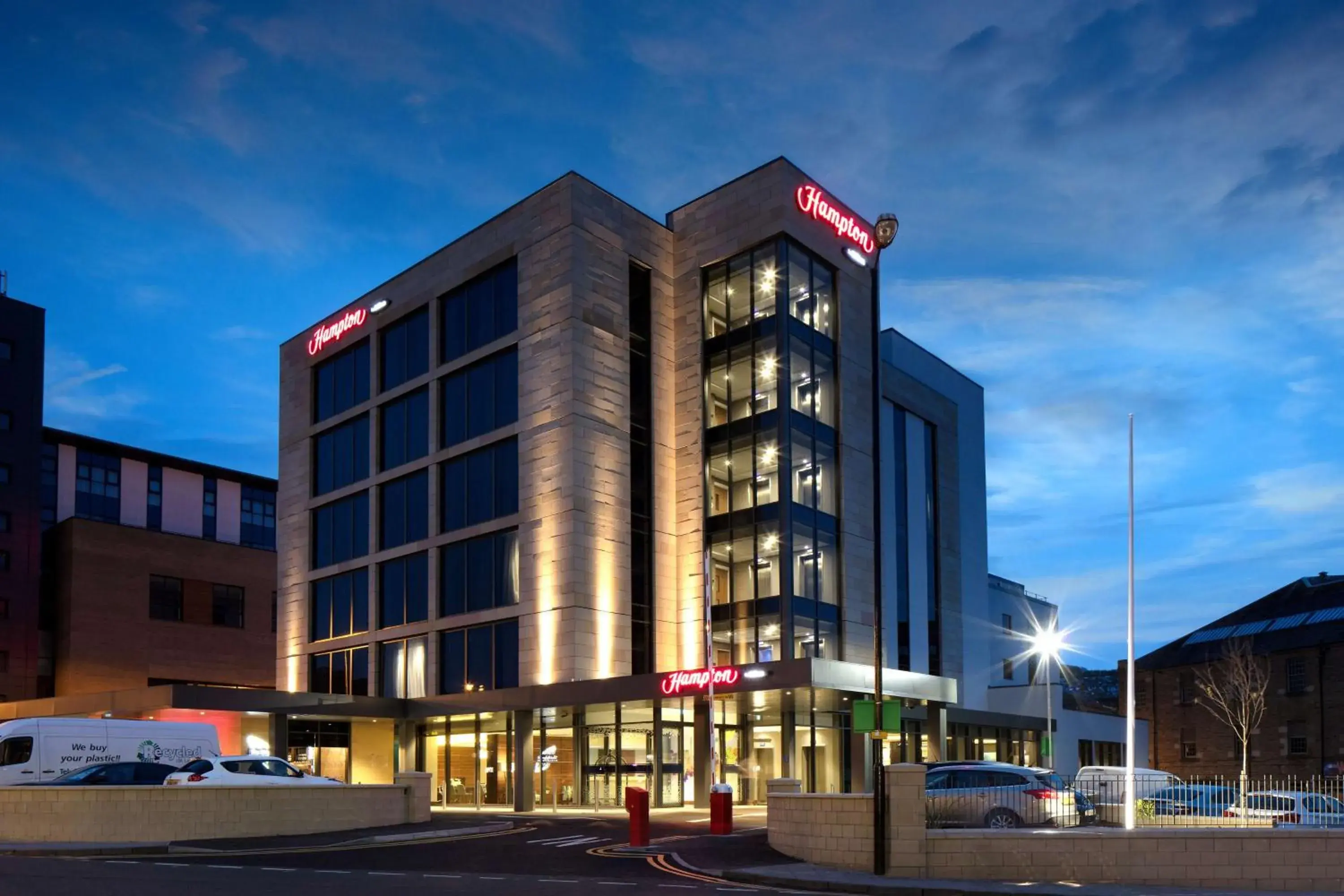 Property building in Hampton by Hilton Dundee City Centre Property building in Hampton by Hilton Dundee City Centre