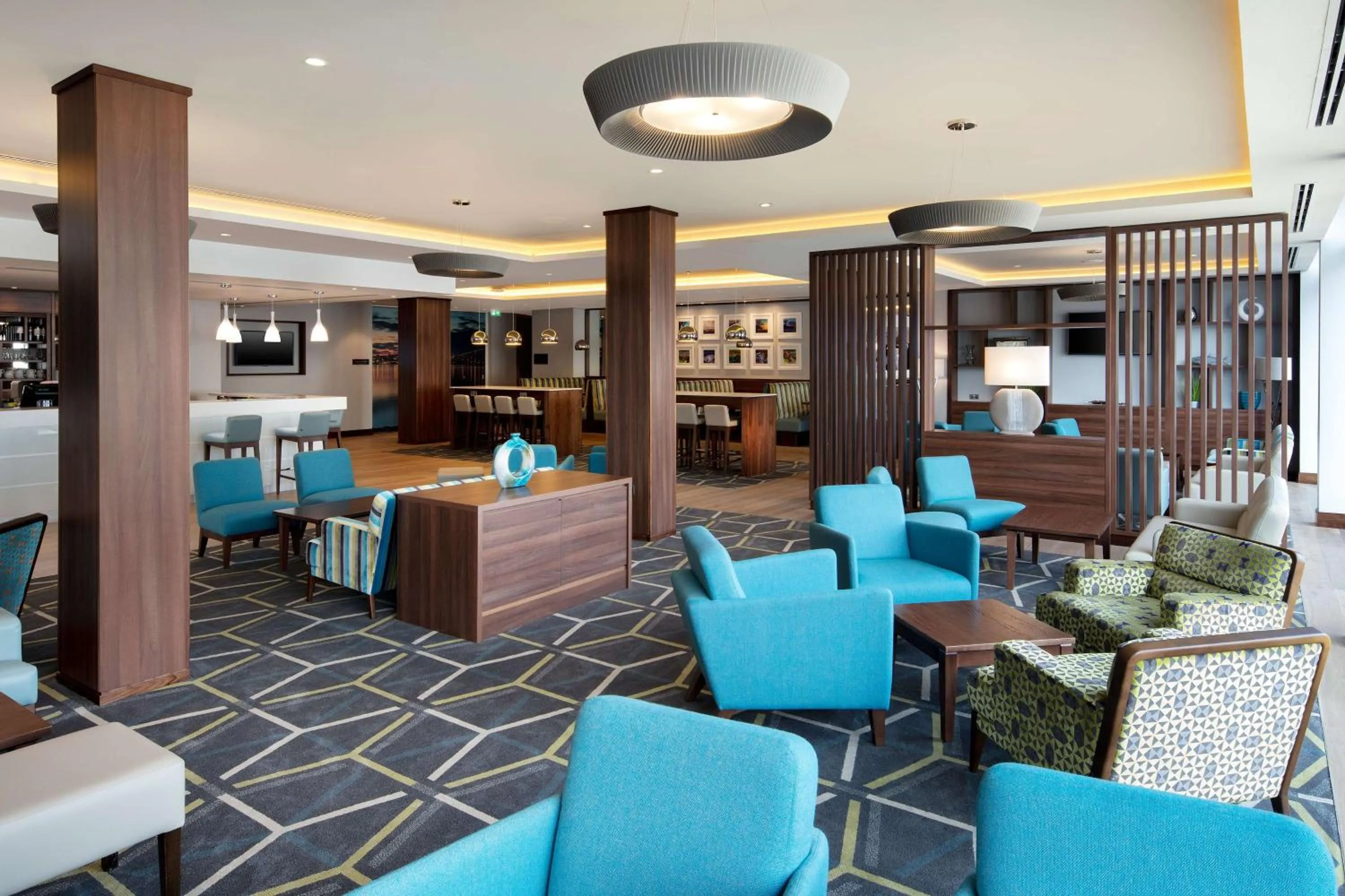 Lobby or reception in Hampton by Hilton Dundee City Centre