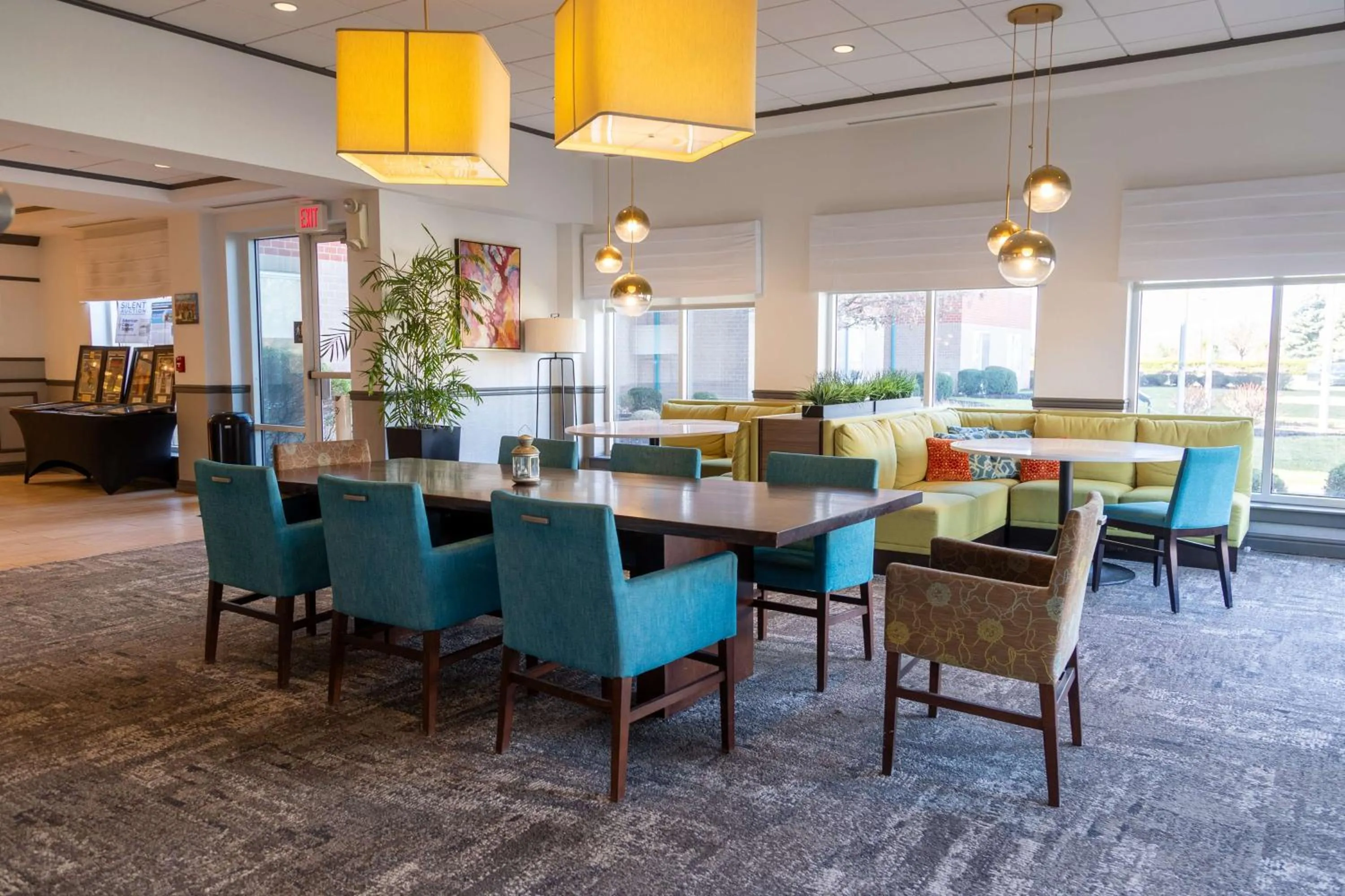 Lobby or reception in Hilton Garden Inn Pittsburgh/Southpointe