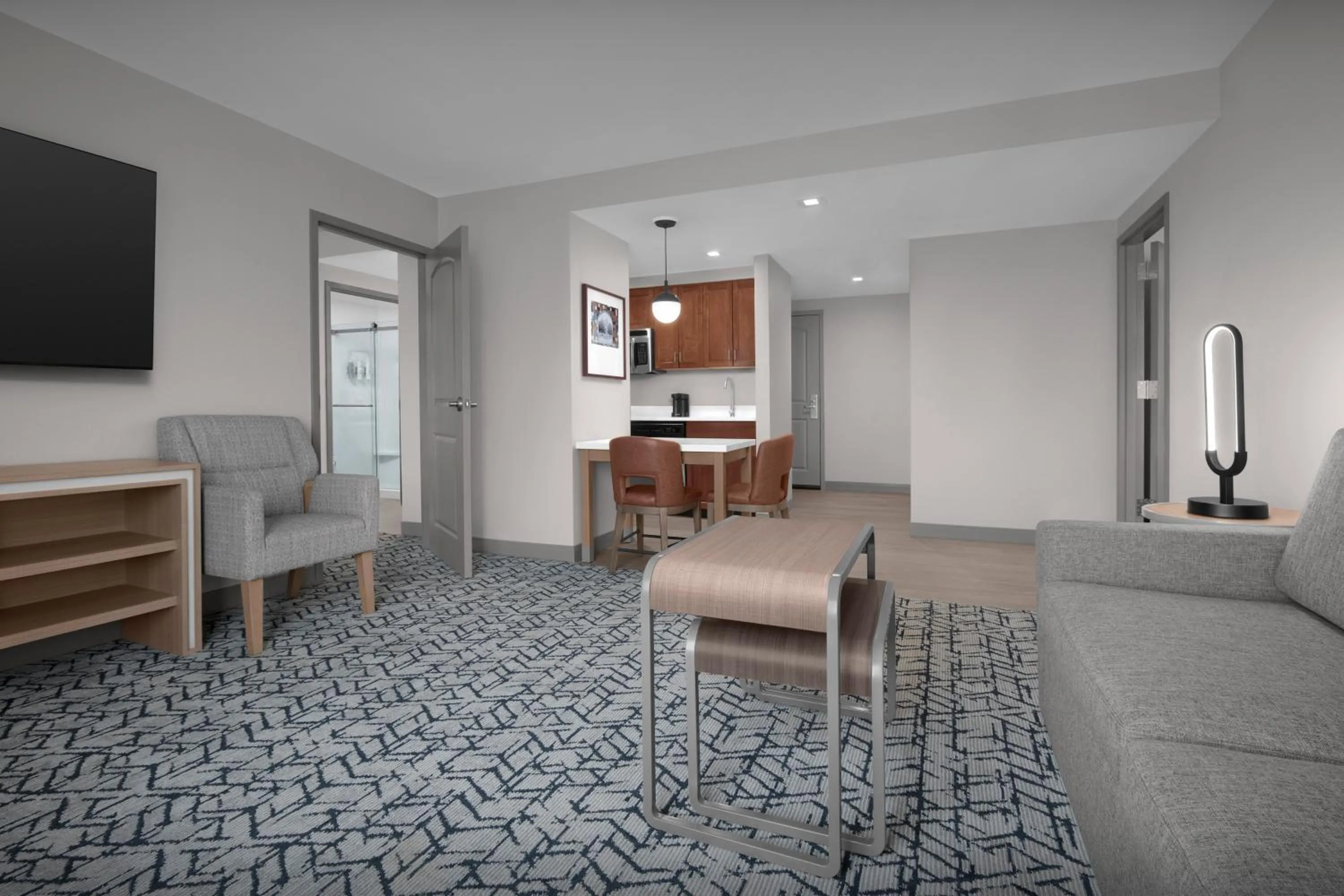 Kitchen or kitchenette in Homewood Suites by Hilton Princeton