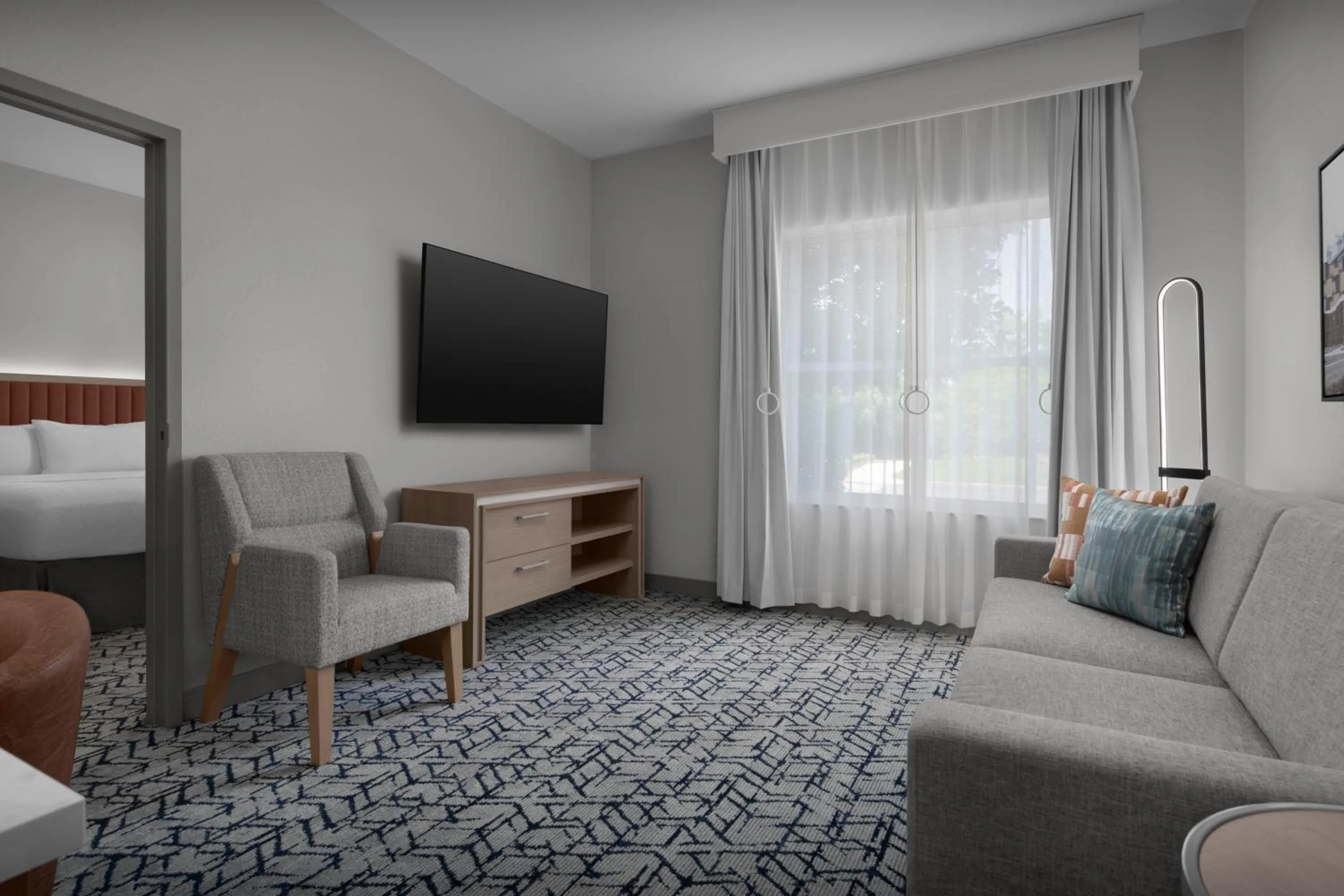 TV and multimedia in Homewood Suites by Hilton Princeton