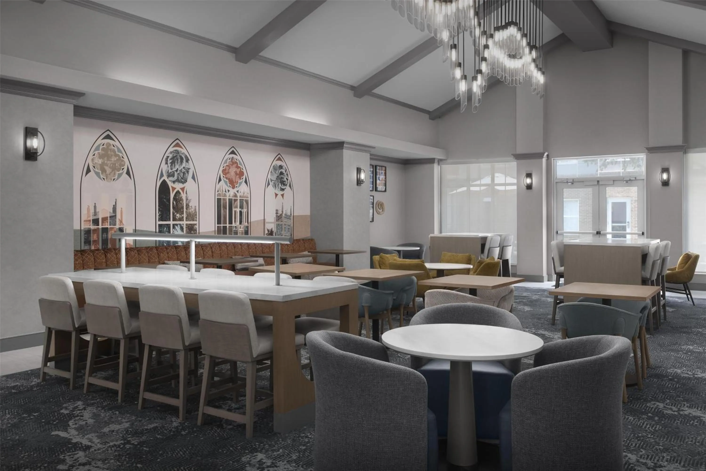 Lobby or reception in Homewood Suites by Hilton Princeton