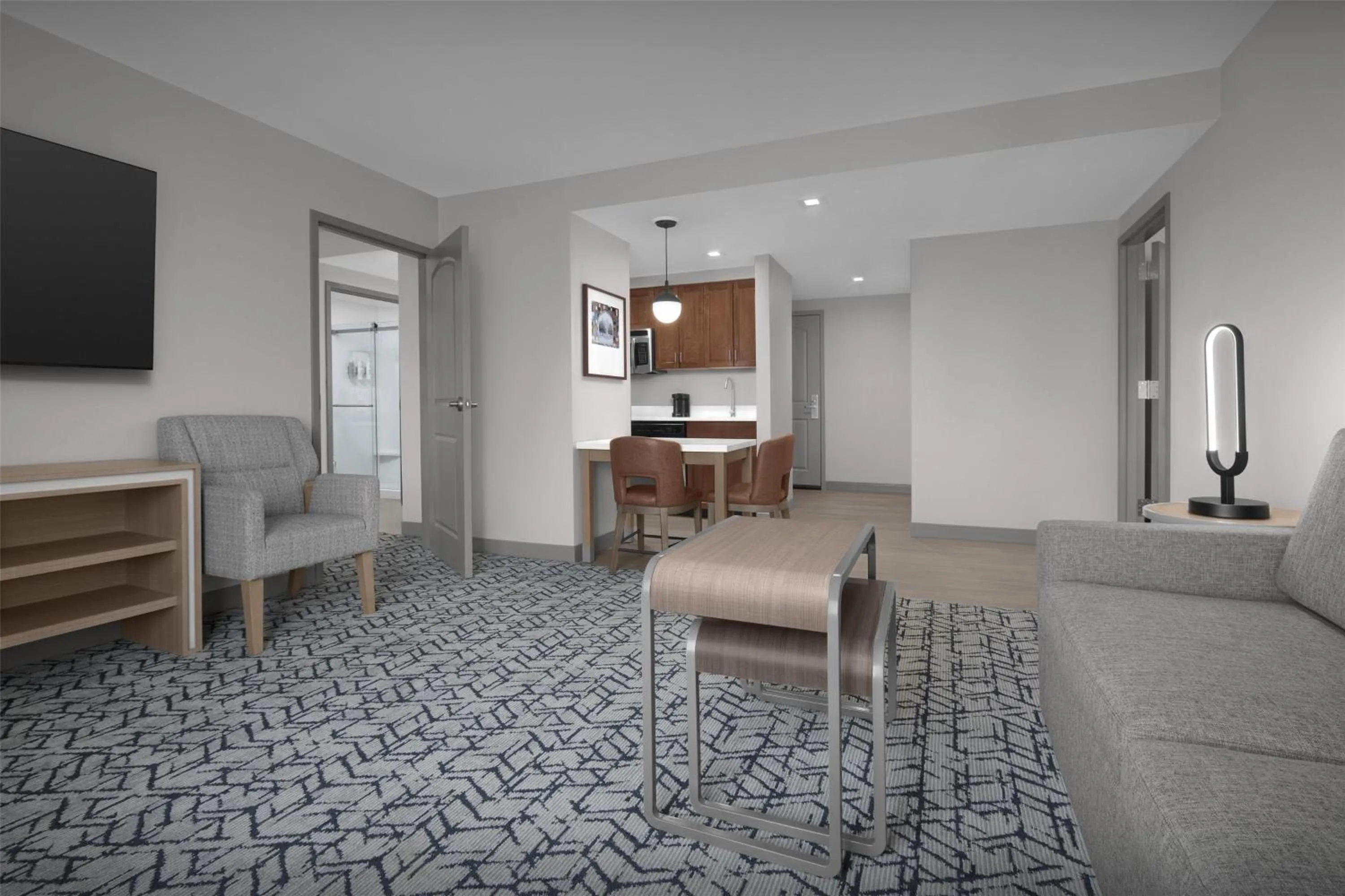 Kitchen or kitchenette in Homewood Suites by Hilton Princeton