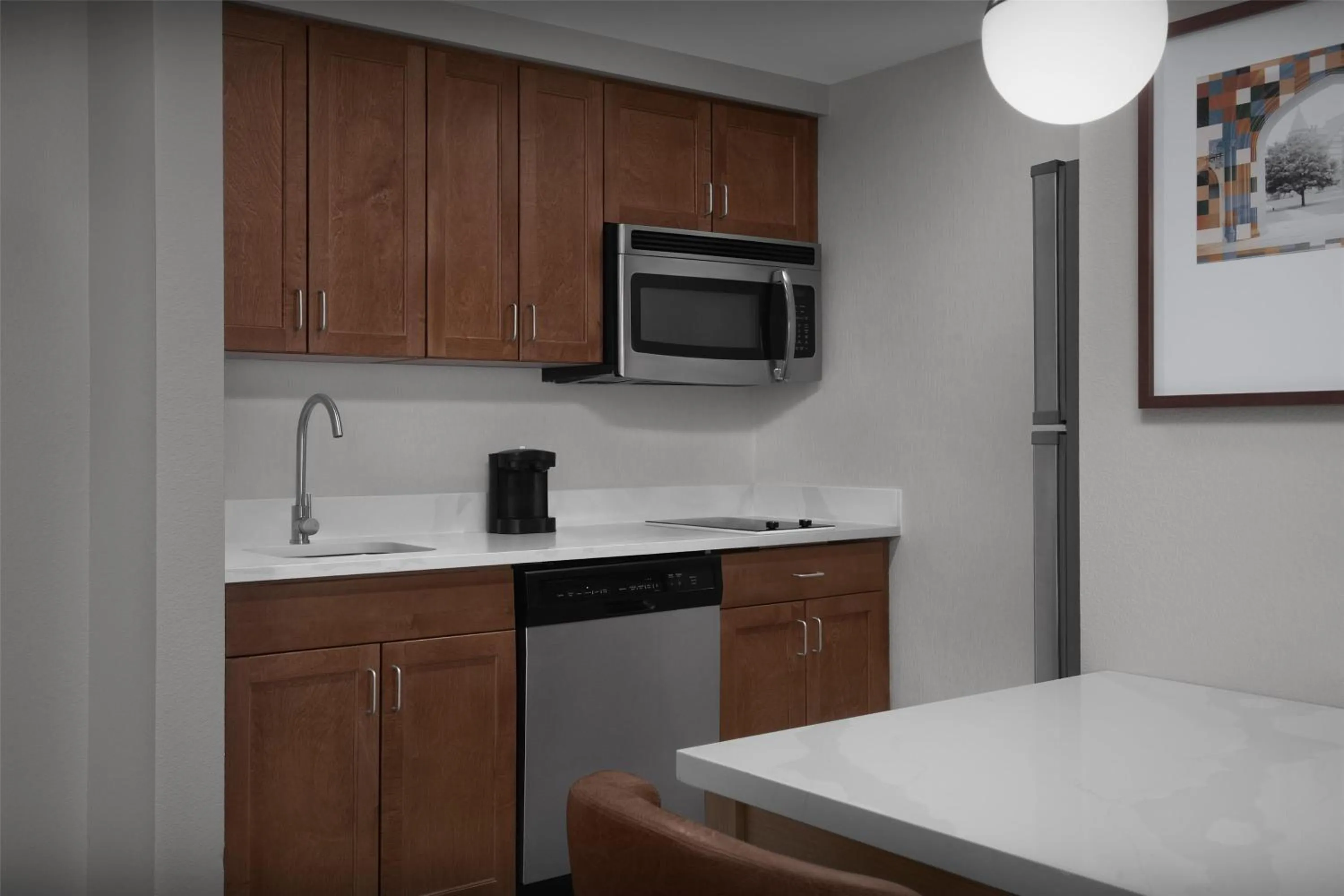 Kitchen or kitchenette in Homewood Suites by Hilton Princeton