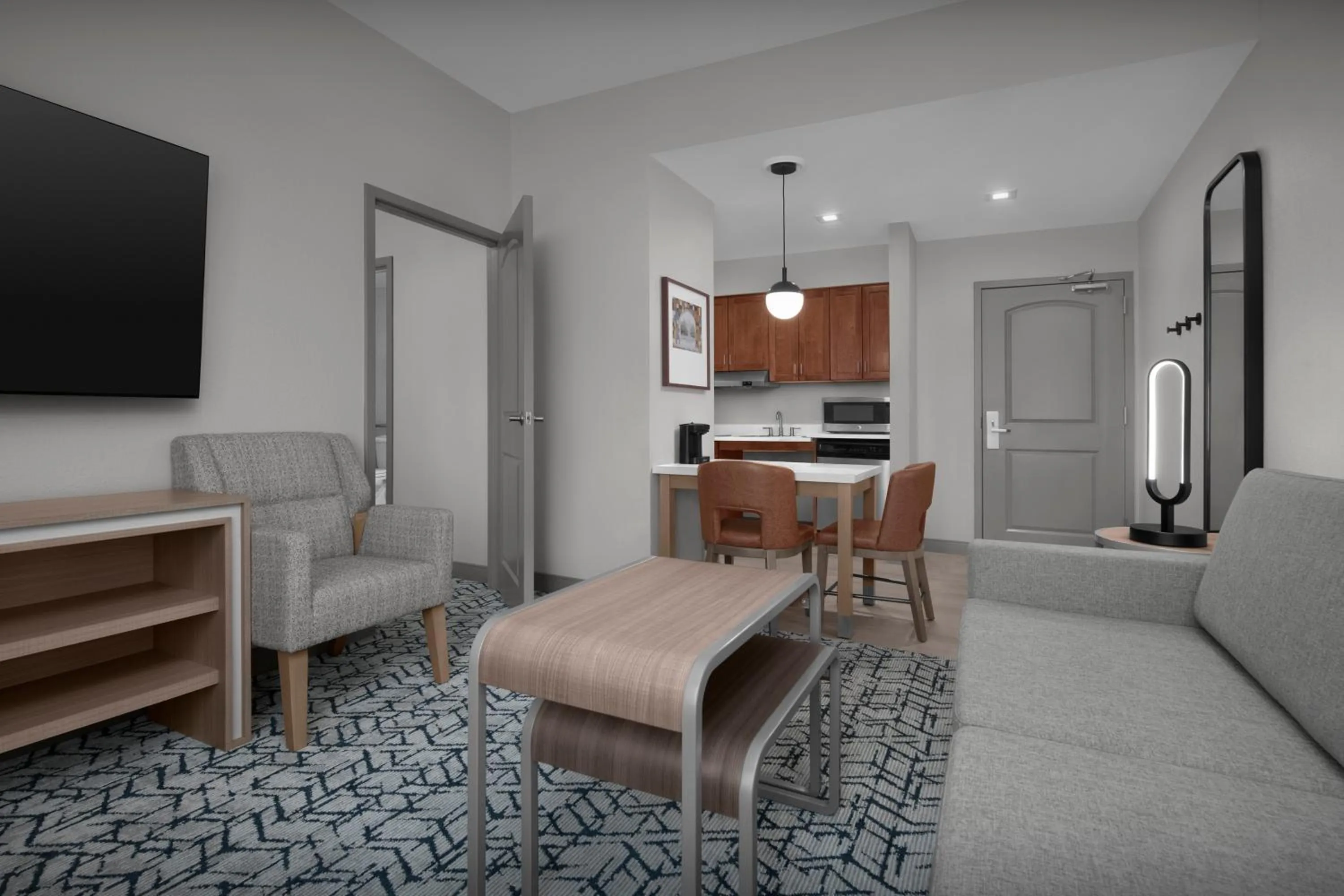 Kitchen or kitchenette in Homewood Suites by Hilton Princeton