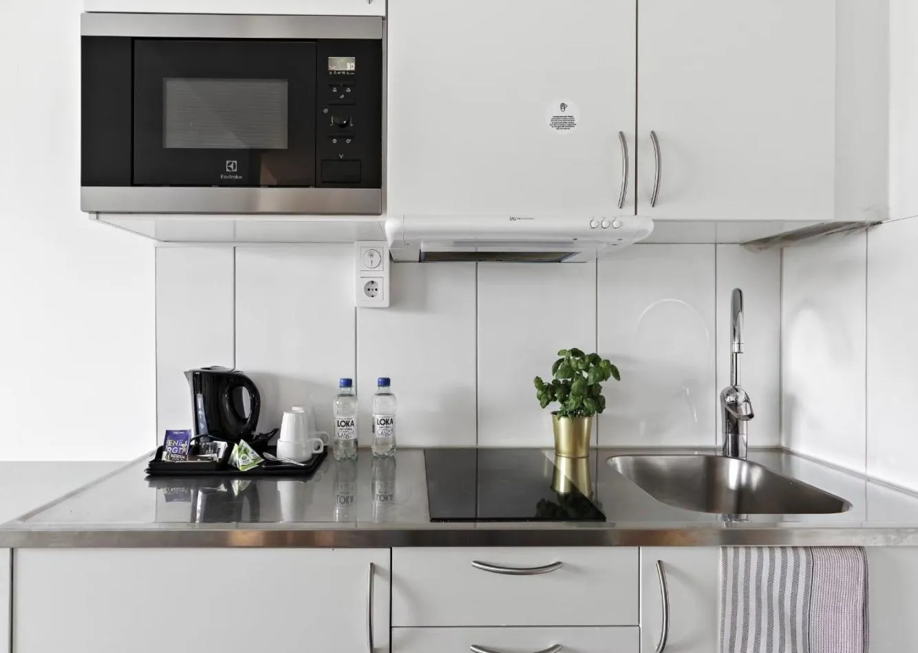 Coffee/tea facilities in Forenom Hotels & Apartments Stockholm Alvik