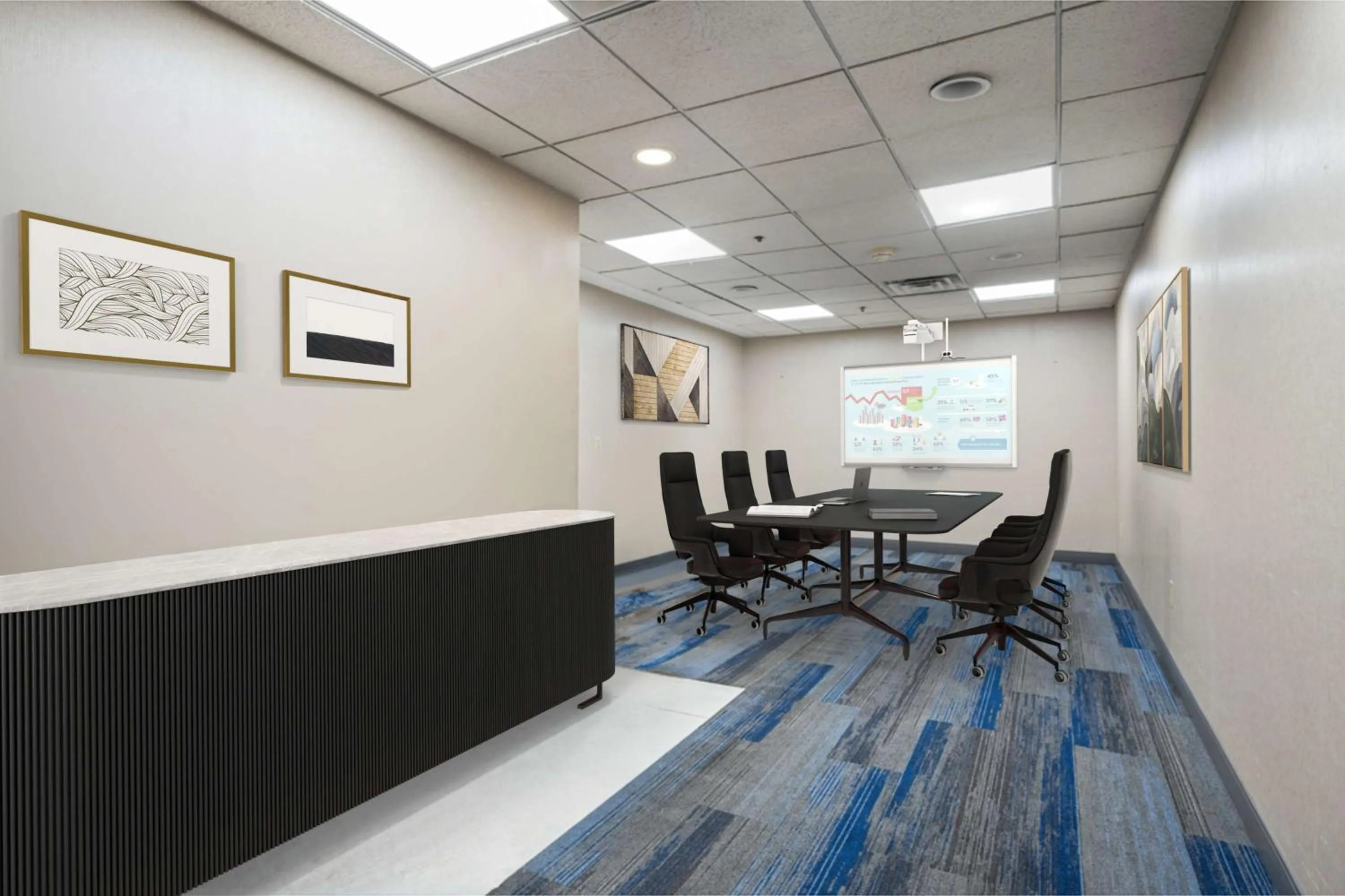 Meeting/conference room in Hampton Inn Ridgefield Park