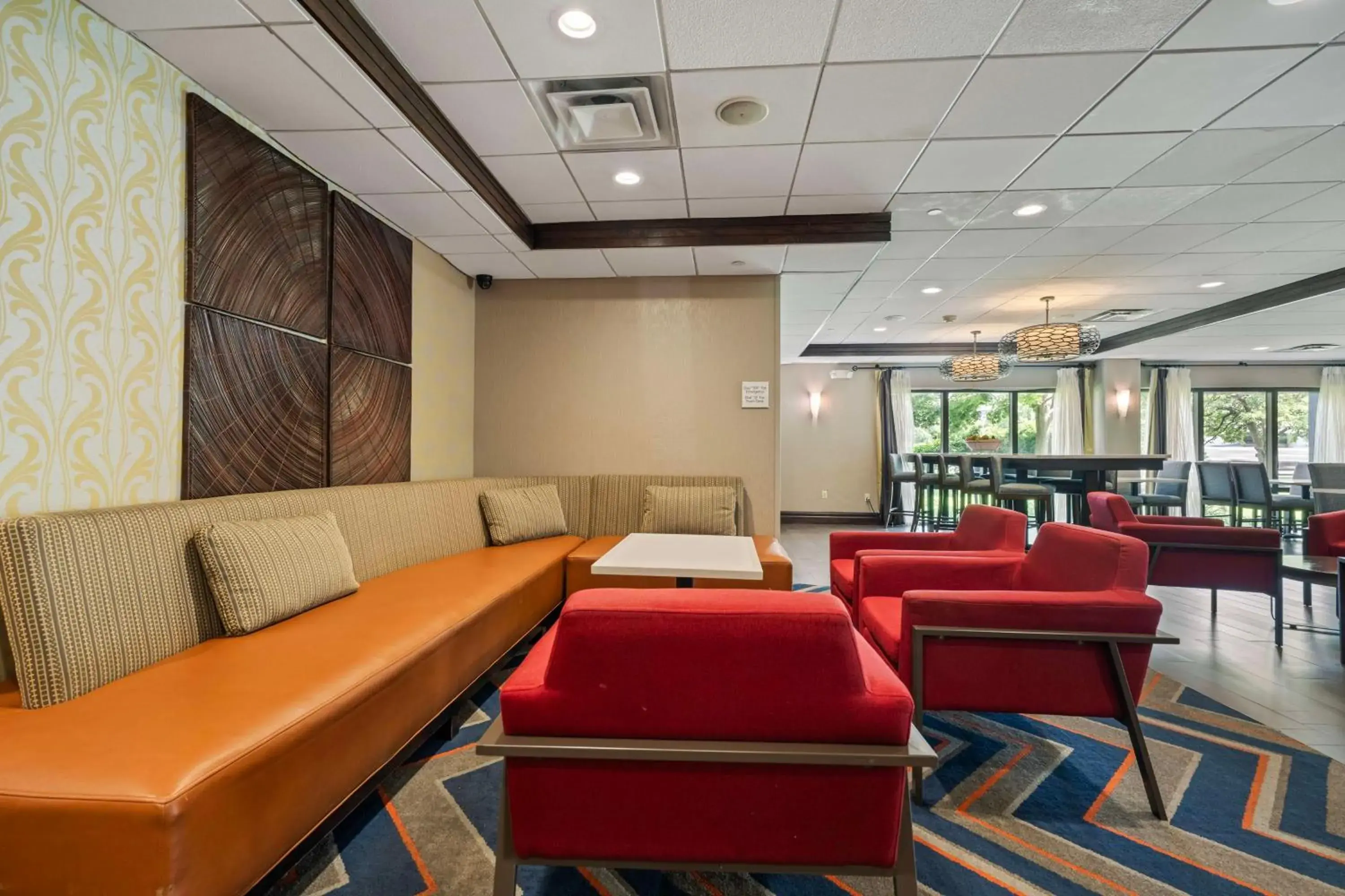 Lobby or reception in Hampton Inn Ridgefield Park Lobby or reception in Hampton Inn Ridgefield Park