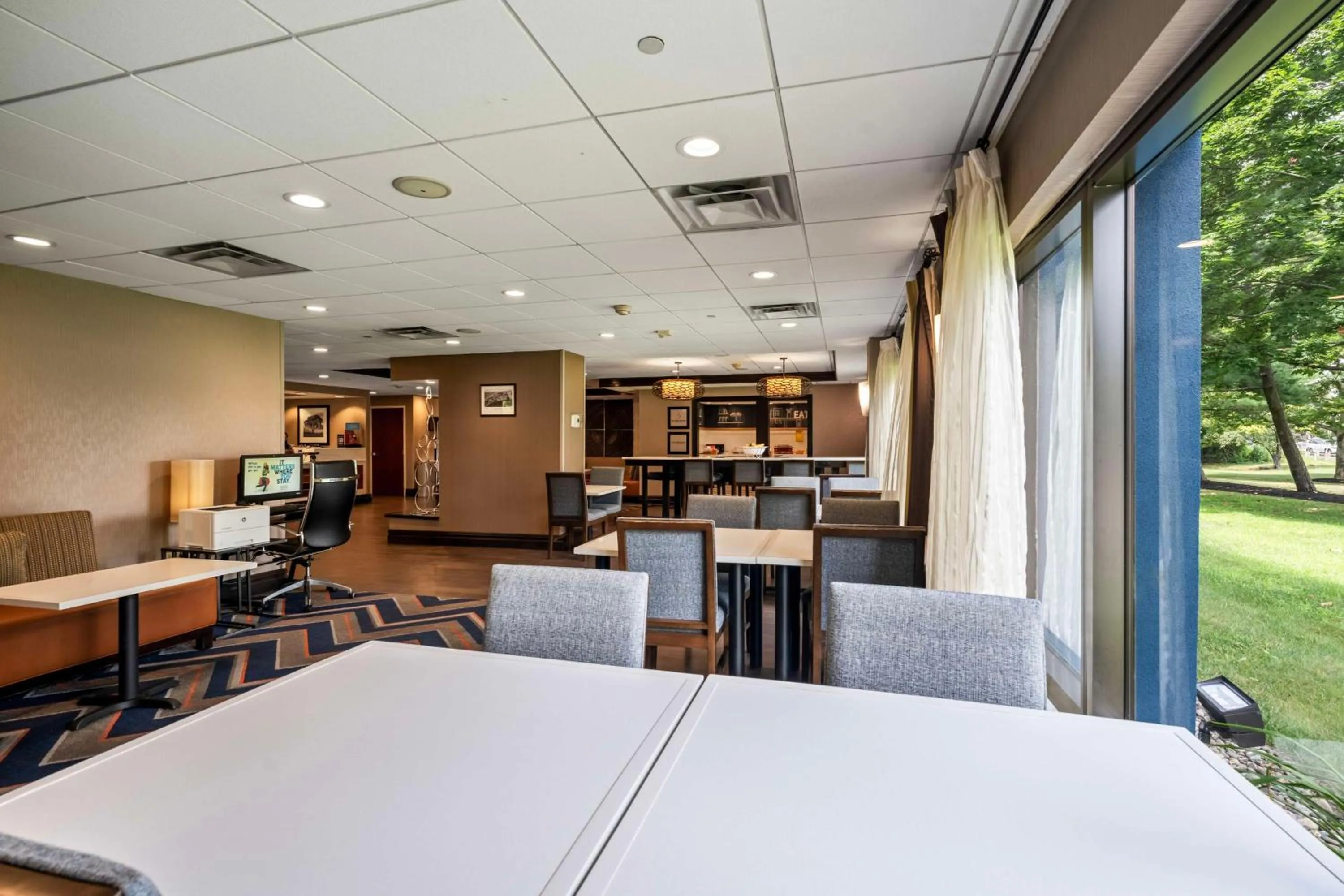 Lobby or reception in Hampton Inn Ridgefield Park