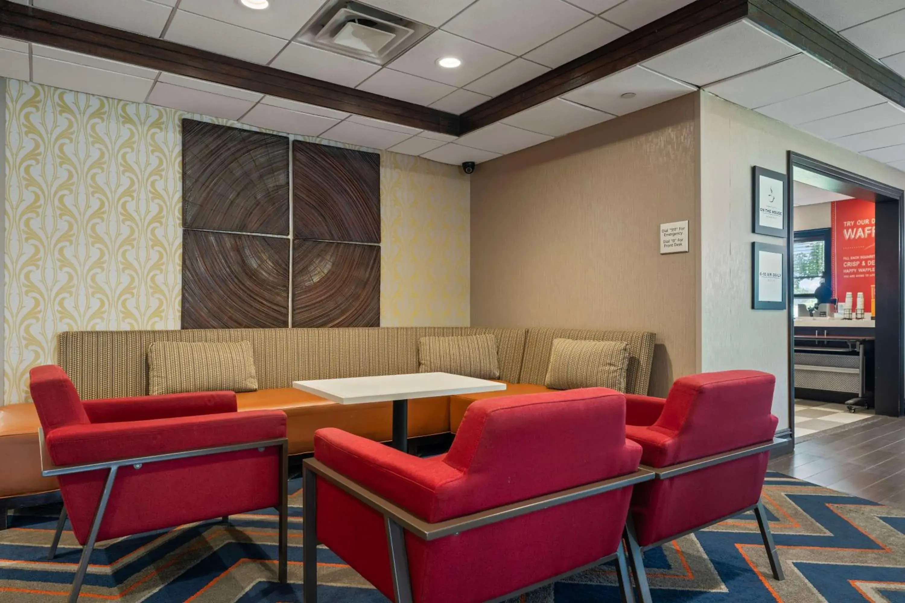 Lobby or reception in Hampton Inn Ridgefield Park Lobby or reception in Hampton Inn Ridgefield Park