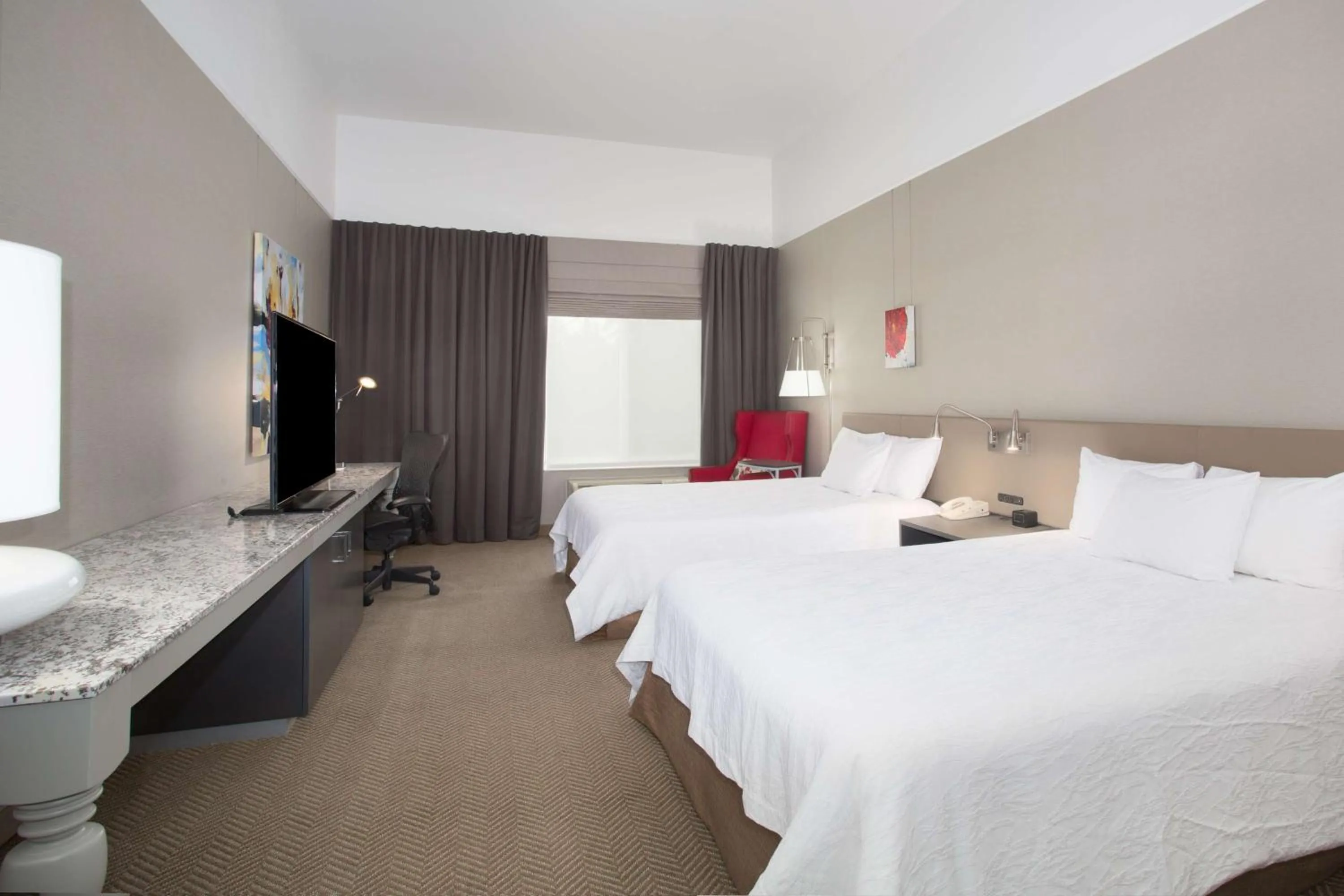 Bed in Hilton Garden Inn Salt Lake City/Layton