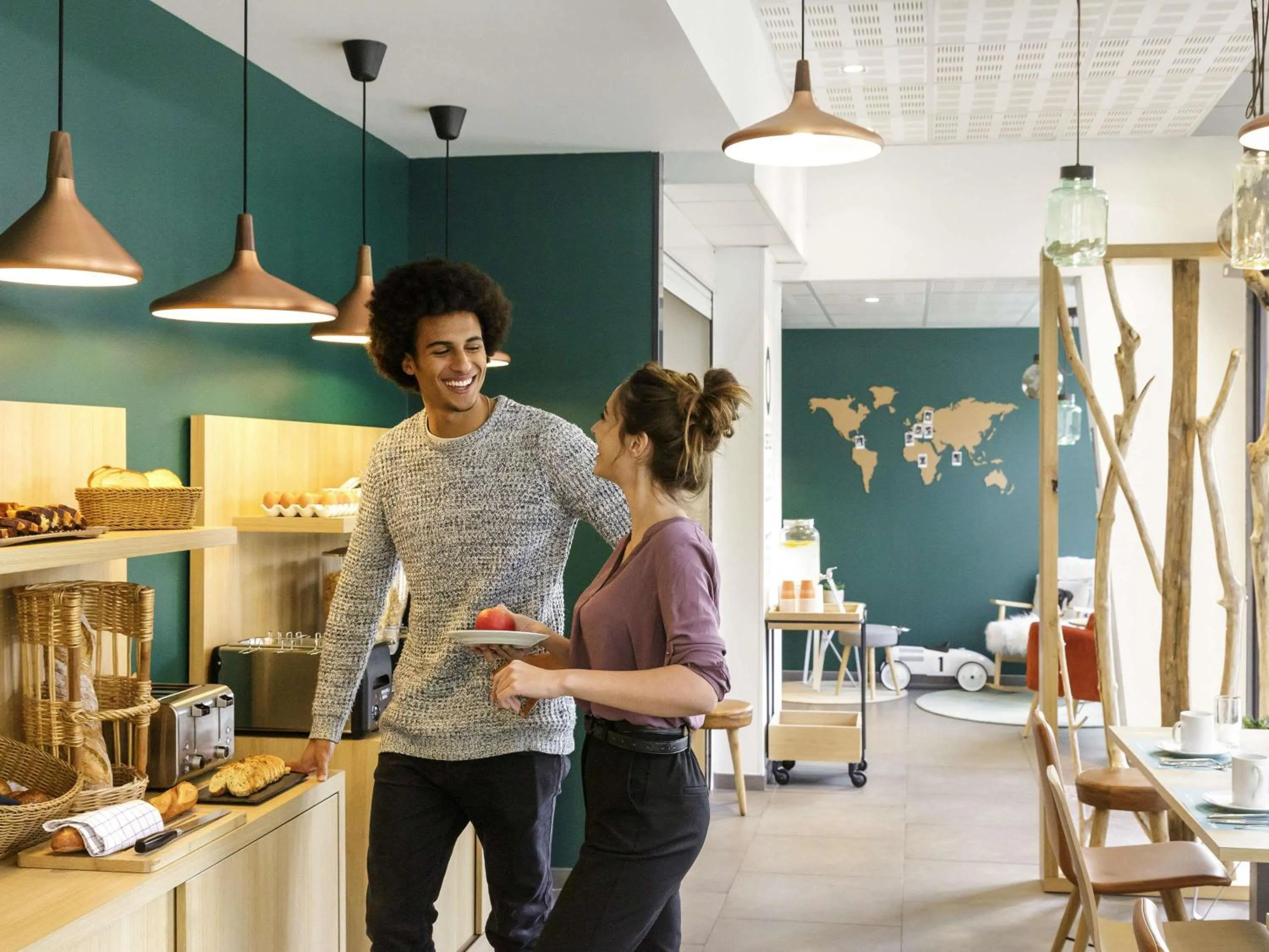 Breakfast in Aparthotel Adagio Access Toulouse St Cyprien